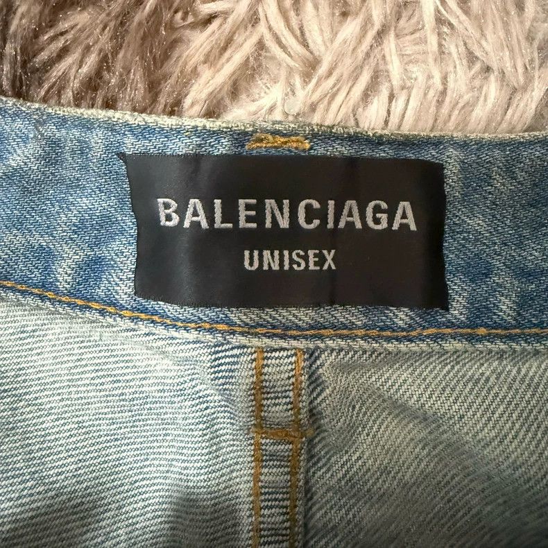 Balenciaga Balenciaga size xs Flip pocket mud dyed ripped baggy jeans Size US 28 / EU 44 - 5 Thumbnail
