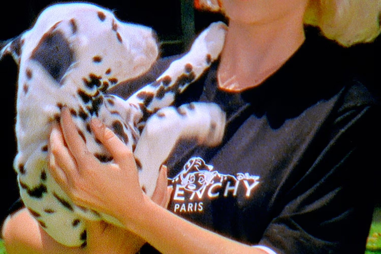 Disney × Givenchy Black 101 Dalmatians Embroidered Logo T-Shirt Dress Size S / US 4 / IT 40 - 4 Thumbnail