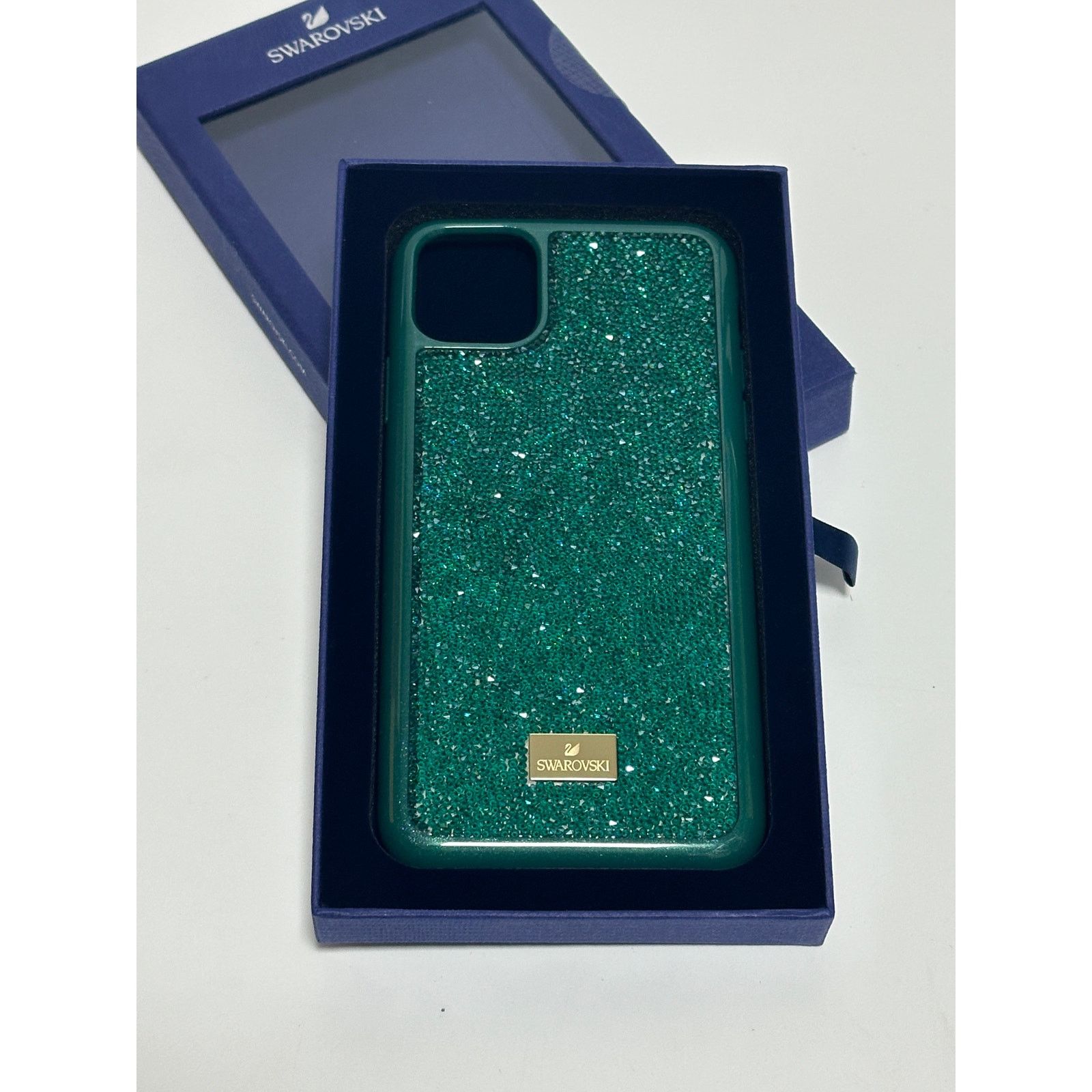 Swarovski Swarovski Case with Bumper Phone 11 Pro Max Green new Size ONE SIZE - 6 Thumbnail