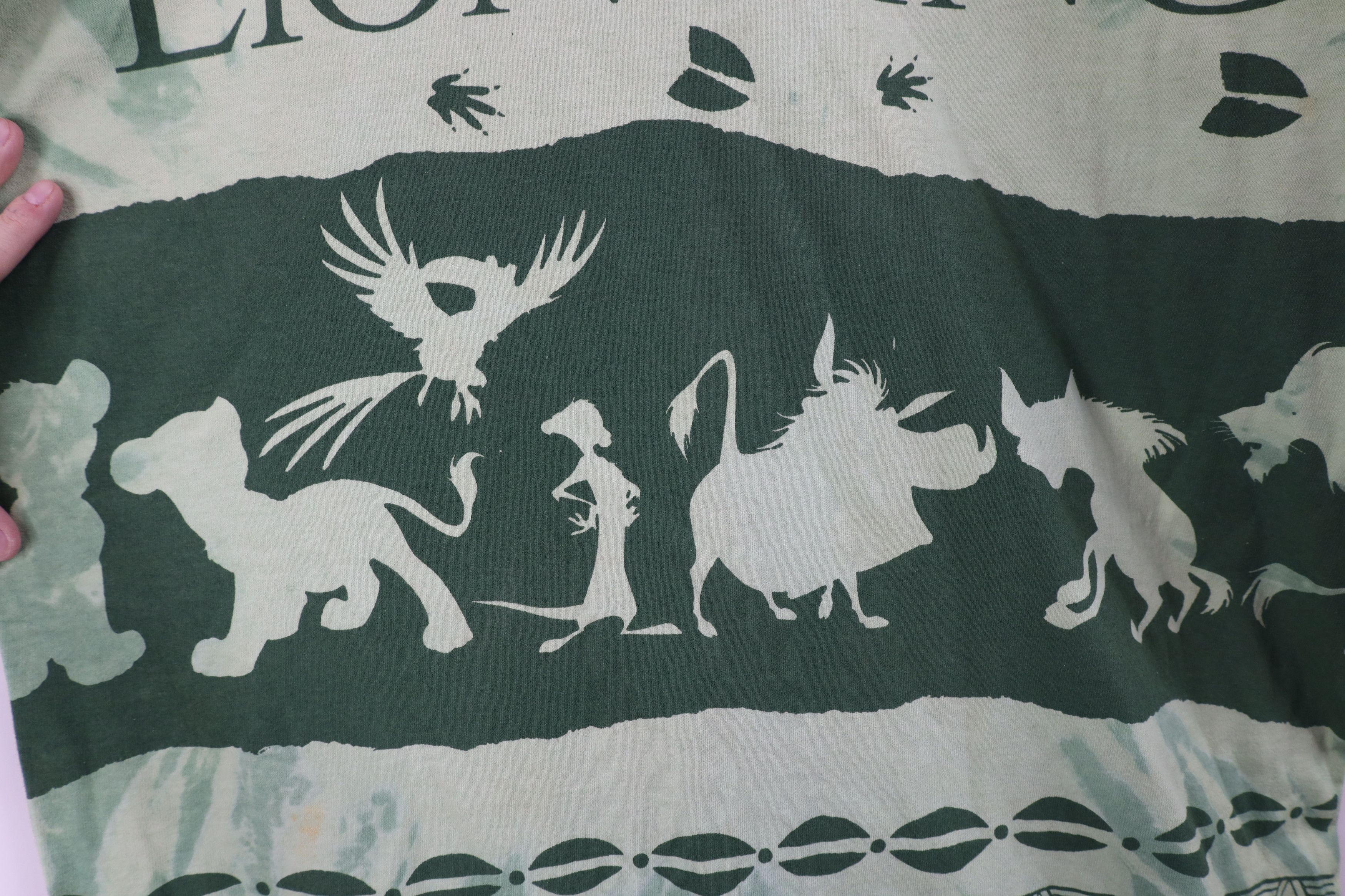 Disney Vintage 90s Disney The Lion King All Over Print T-Shirt USA Size US XL / EU 56 / 4 - 8 Thumbnail