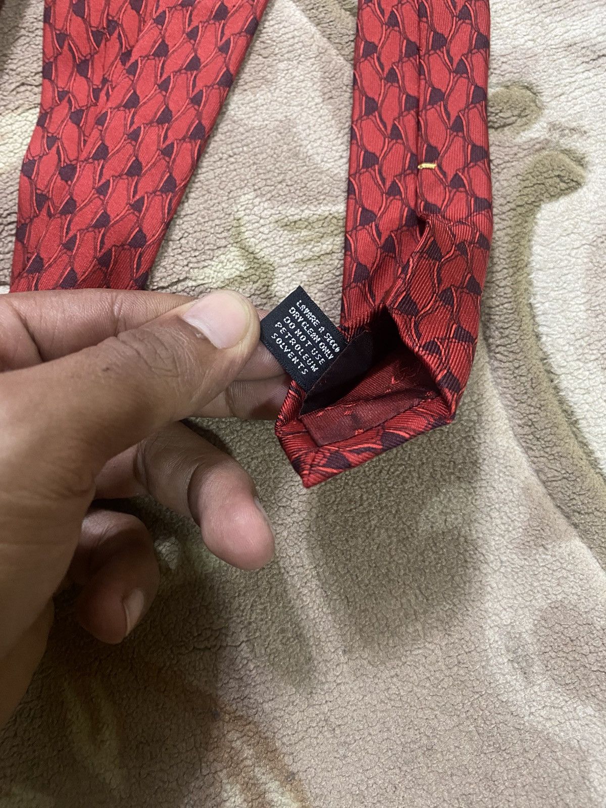 Designer × Gucci × Other Gucci Tie Necktie Designer Luxury Red Stirrups Equestrian Size ONE SIZE - 6 Thumbnail