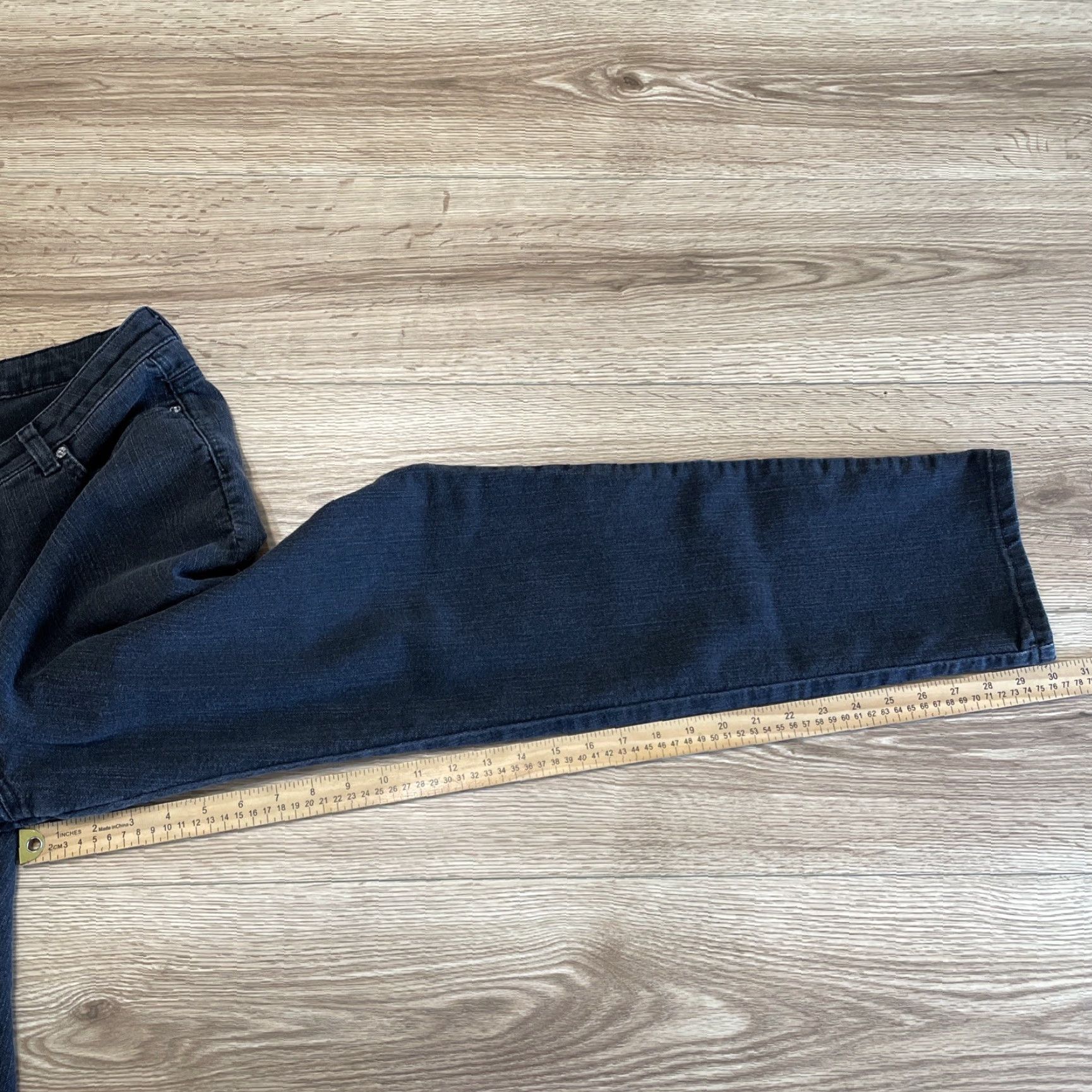Michael Kors Michael Kors Jeans Womens 18W Black Mid Rise Straight Leg Denim Pants Stretch Size 40" / US 18 - 7 Thumbnail