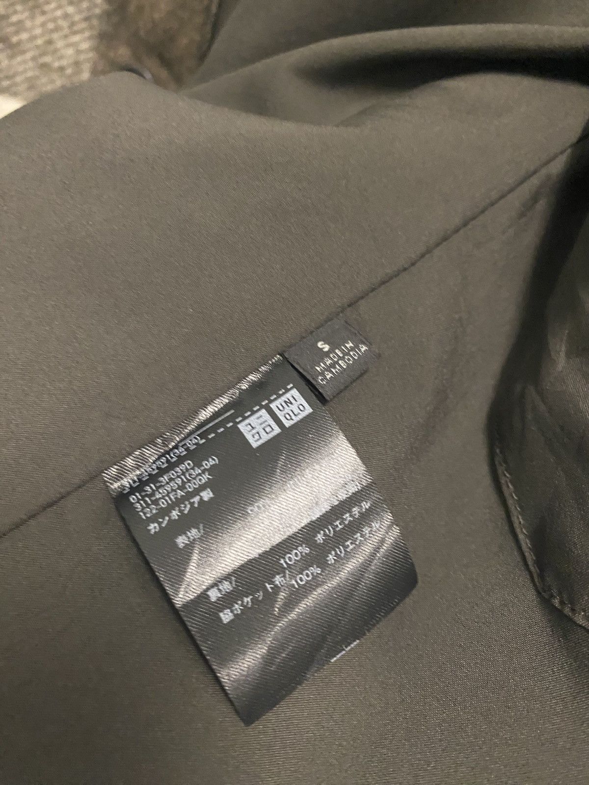 Uniqlo Tartan Wool Jacket
