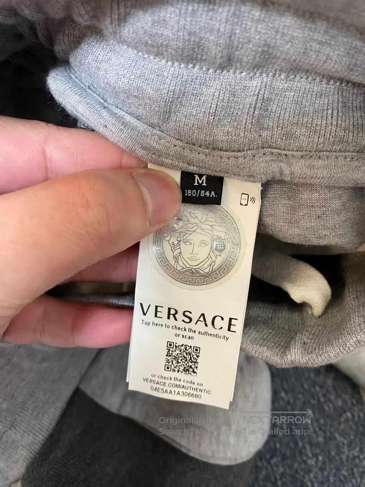 Versace versace color-blocked athletic pants for men. Size US 32 / EU 48 - 5 Thumbnail