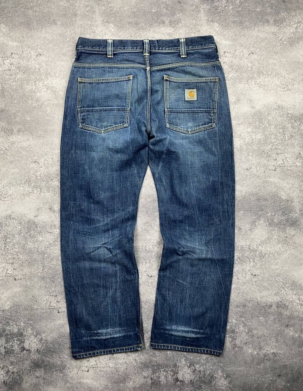 Carhartt Vintage Carhartt Baggy Denim Jeans Streetwear Size US 34 / EU 50 - 7 Thumbnail