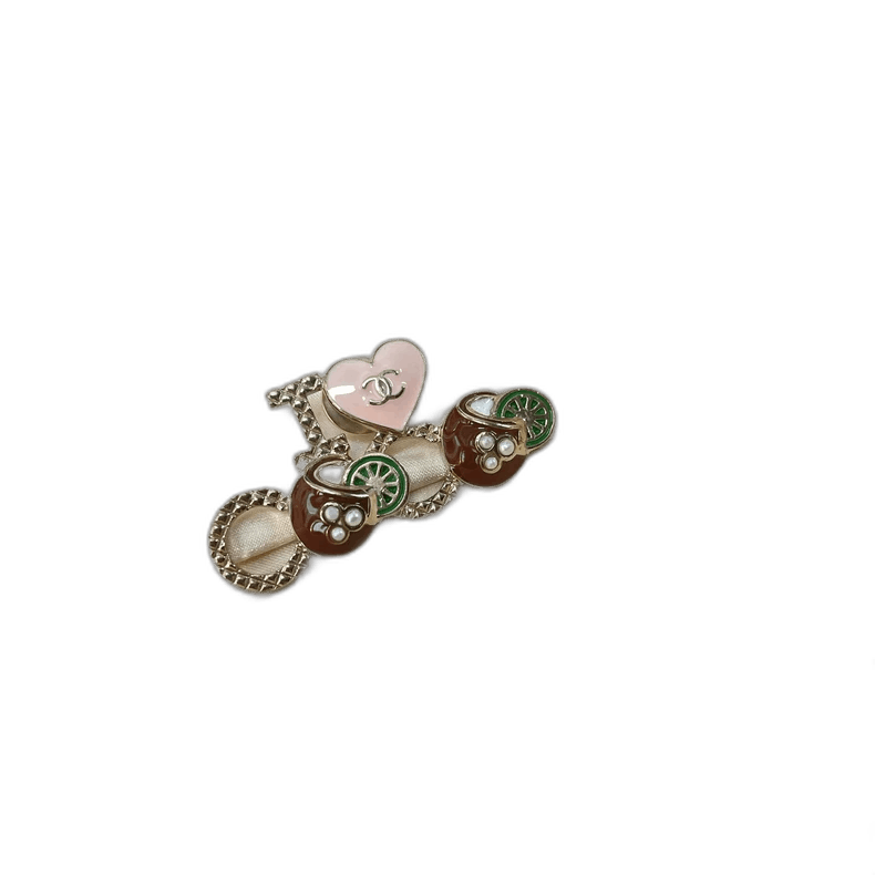 Chanel CHANEL Cuba Vacation Series Heart Brooch Size ONE SIZE - 1 Thumbnail