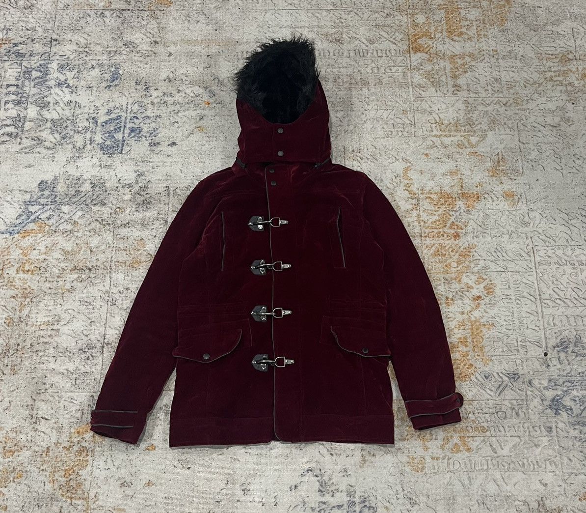 Semantic Design Fur Jacket | Grailed