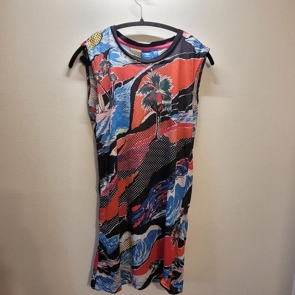 Adidas Adidas Originals Jersey Dress Surf Beach Multicolor - M Size M / US 6-8 / IT 42-44 - 1 Thumbnail