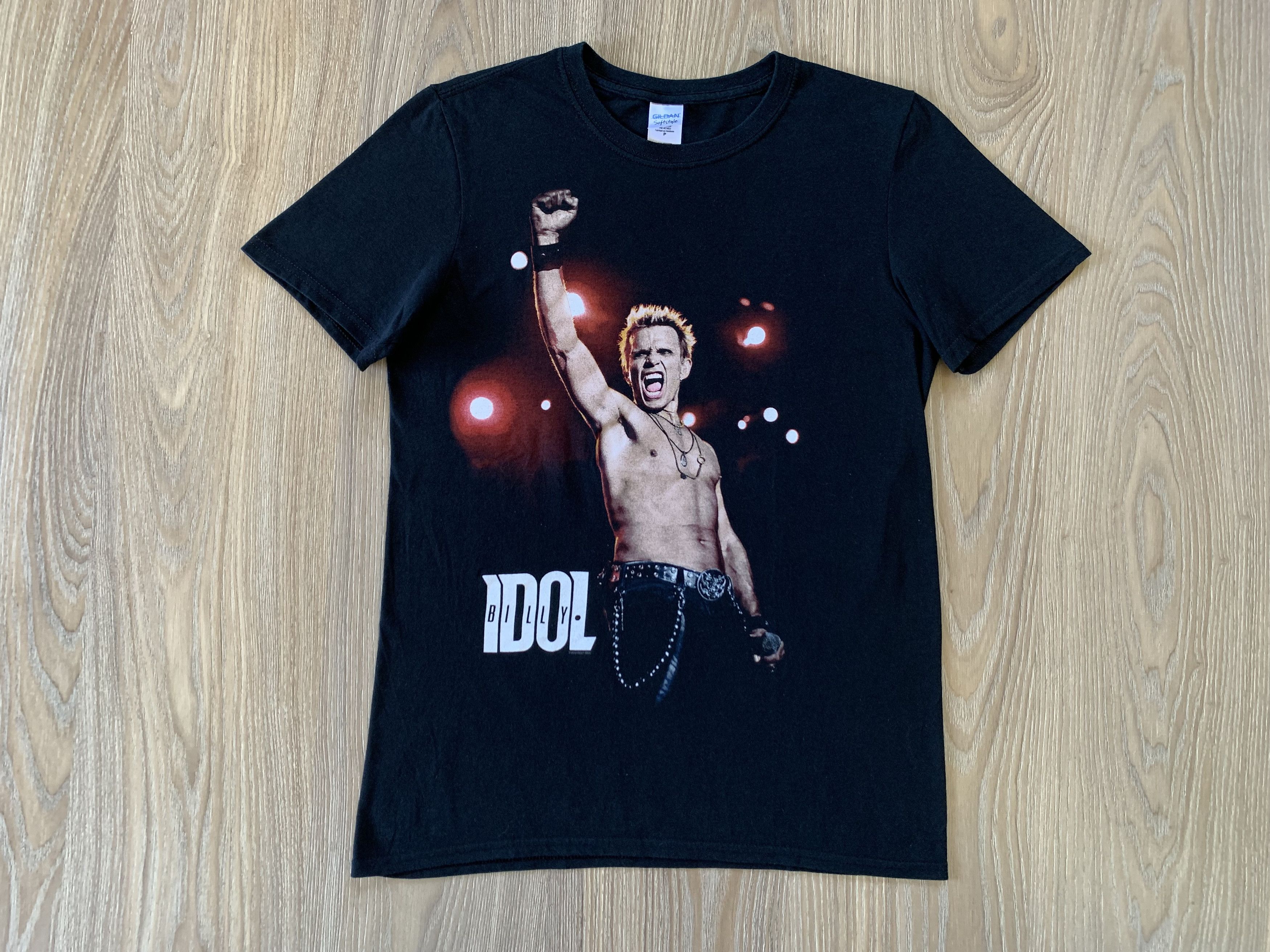 Band Tees × Gildan Rare Billy Idol 2014 T Shirt Size US S / EU 44-46 / 1 - 2 Thumbnail