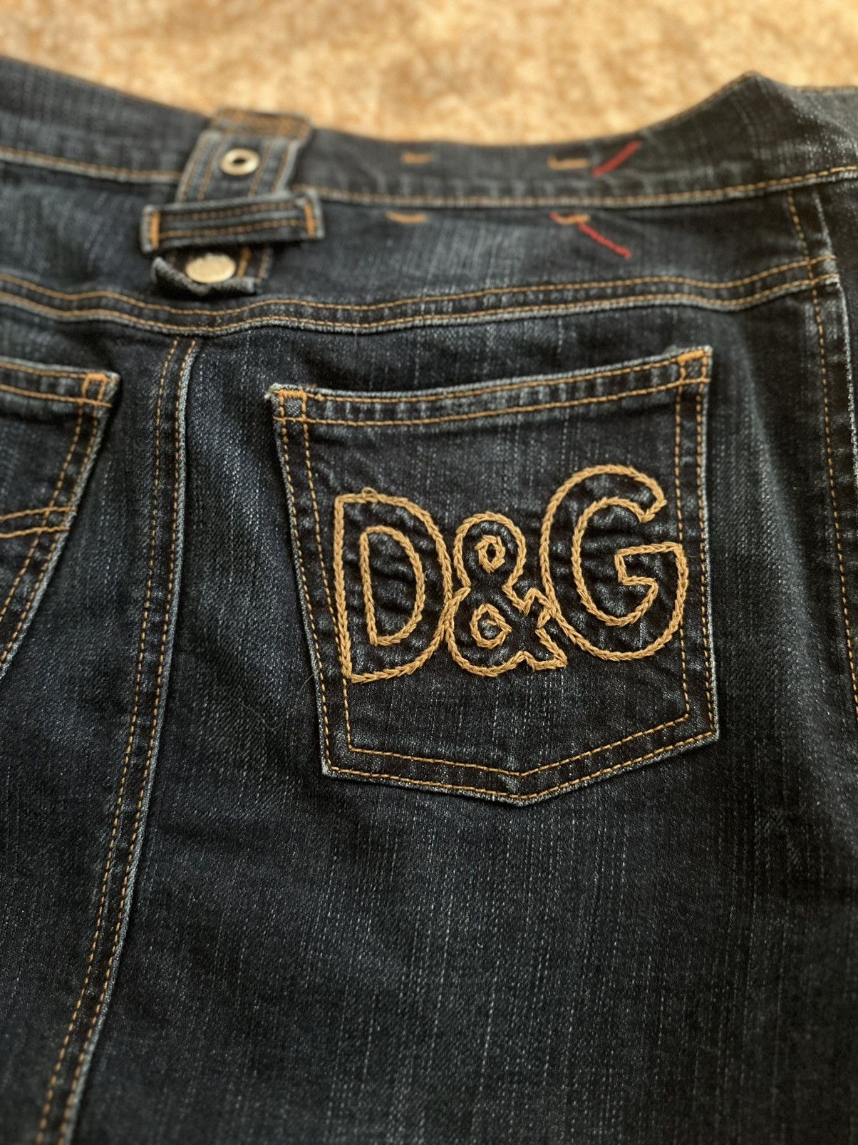 Dolce & Gabbana Dolce and Gabbana Denim Skirt Size 30" / US 8 / IT 44 - 3 Thumbnail