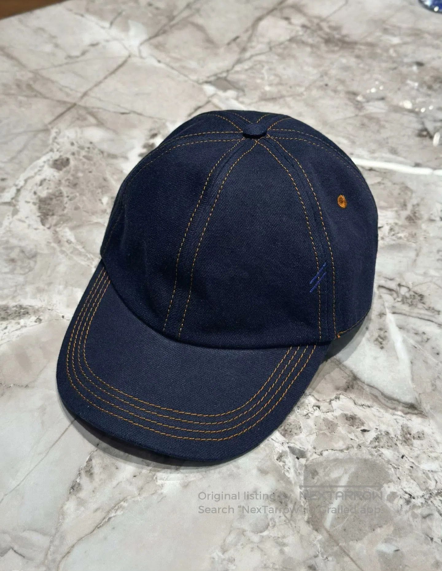 Burberry Burberry Dark Blue Denim Baseball Cap. Size ONE SIZE - 1 Thumbnail