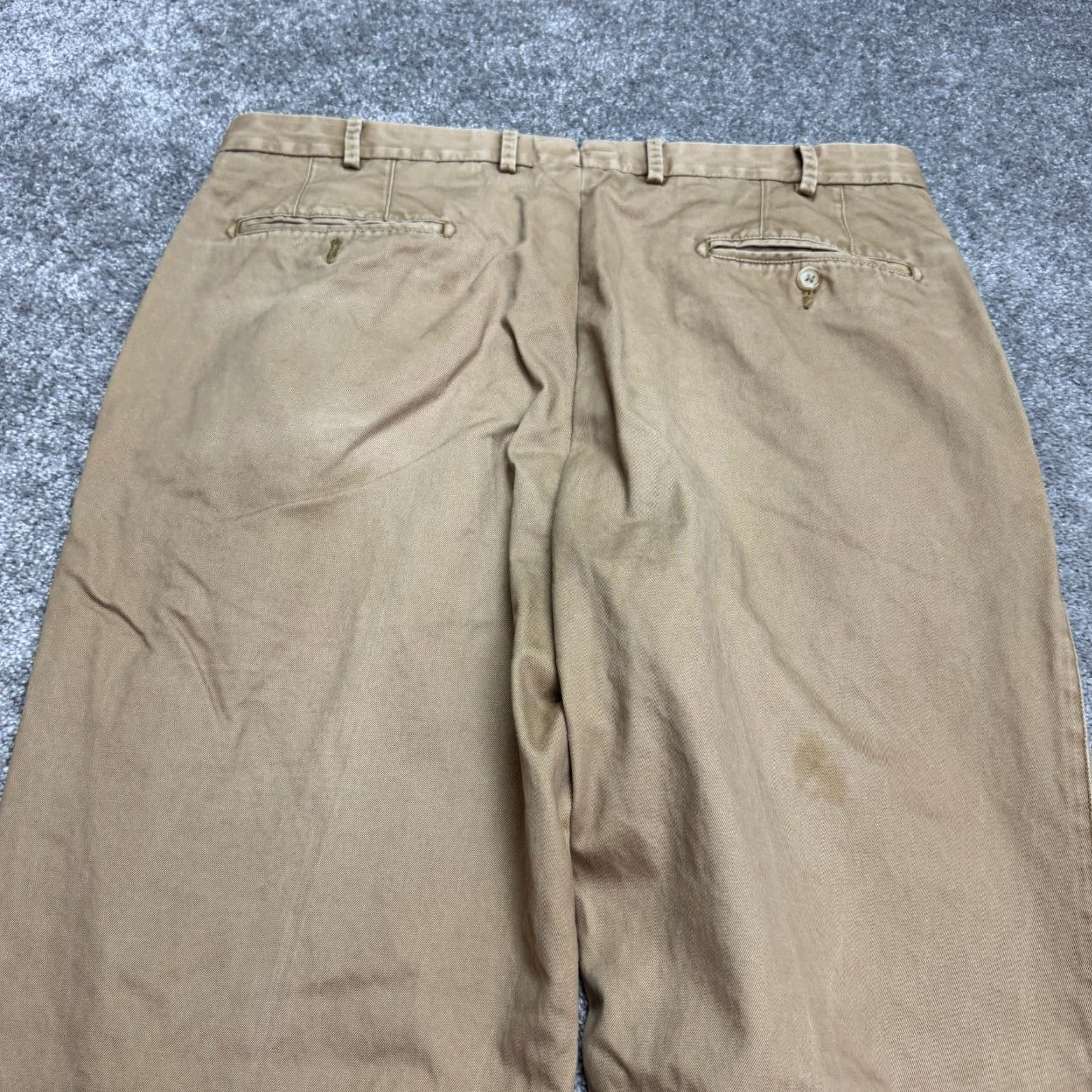 Peter Millar Peter Millar Pants Men 36 Brown Chino Flat Front Regular Straight Pima Cotton Size US 36 / EU 52 - 5 Thumbnail