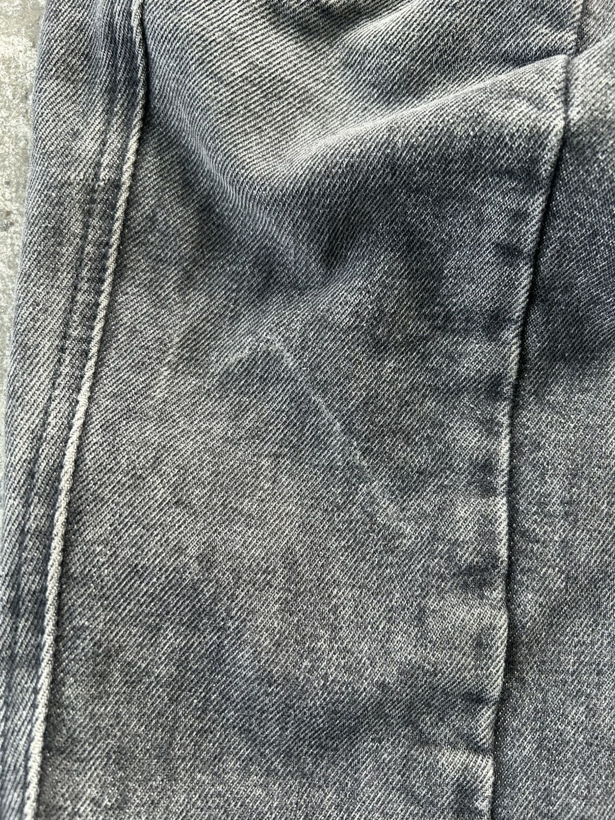 Balmain Decarnin Balmain Homme AW10 Heavy Biker Jeans Size US 31 - 10 Thumbnail