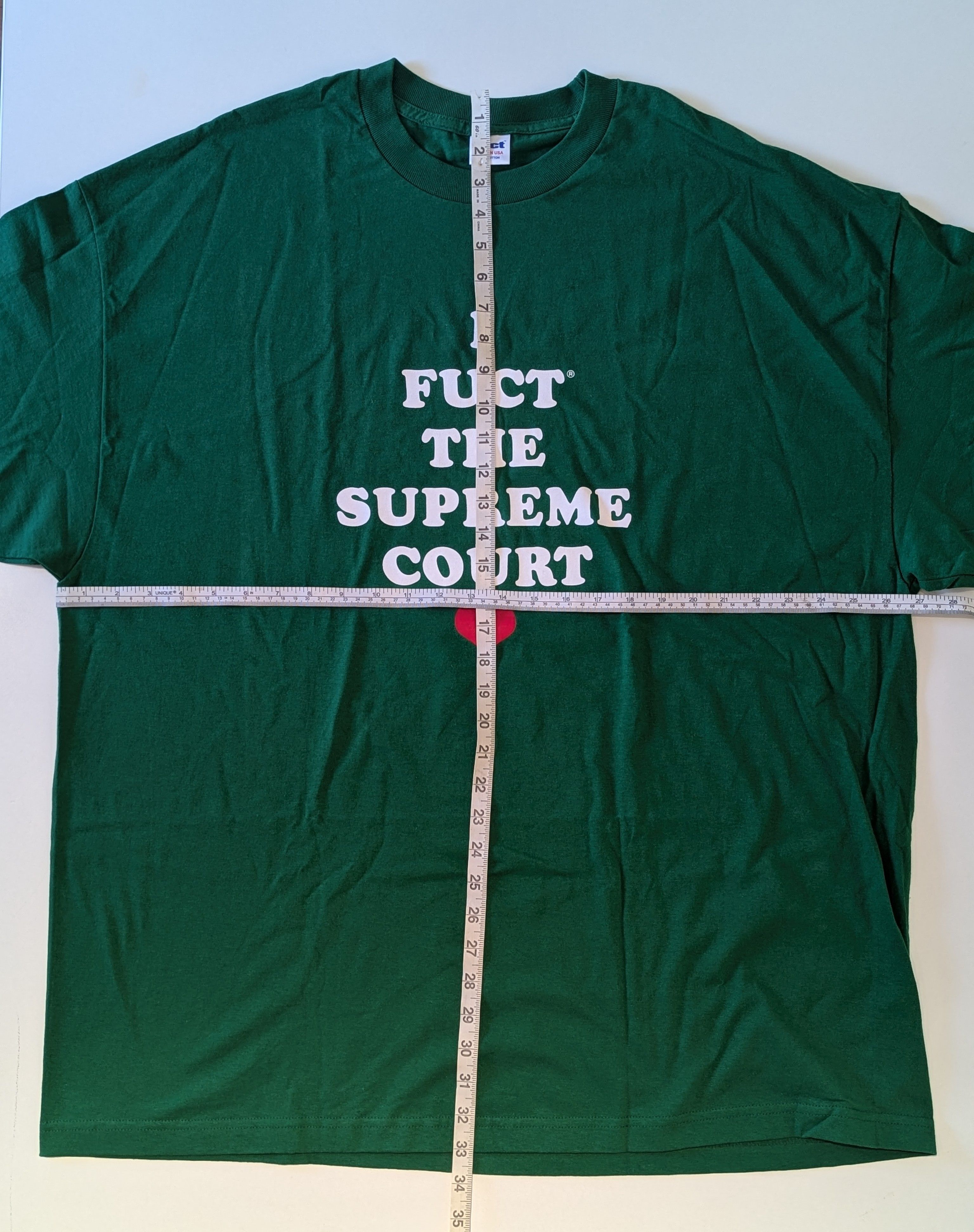 FUCT Fuct Supreme Court T-Shirt Size US XXL / EU 58 / 5 - 2 Thumbnail