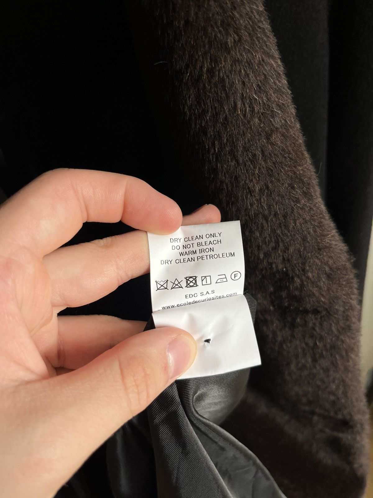 Other Ecole de Curiosites faux fur cashmere and wool blend coat Size M / US 6-8 / IT 42-44 - 12 Thumbnail