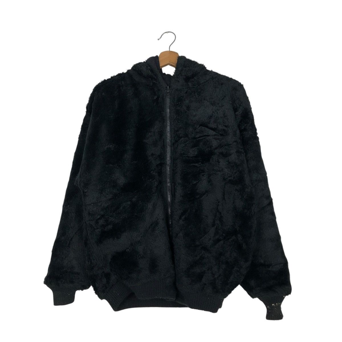 Vintage 🔥VINTAGE REVERSIBLE WOOL BOMBER JACKET MELTON ISSEY MIYAKE Size US M / EU 48-50 / 2 - 18 Thumbnail