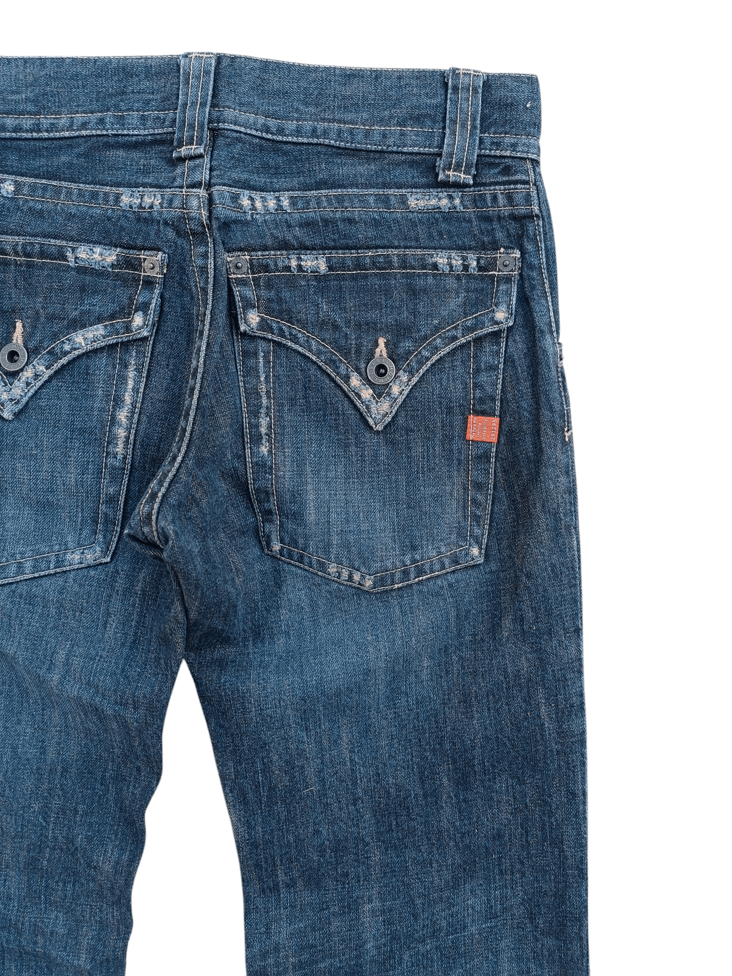 If Six Was Nine × Japanese Brand × Le Grande Bleu (L.G.B.) VINTAGE Flared 291295 Homme Jeans Size US 30 / EU 46 - 9 Thumbnail
