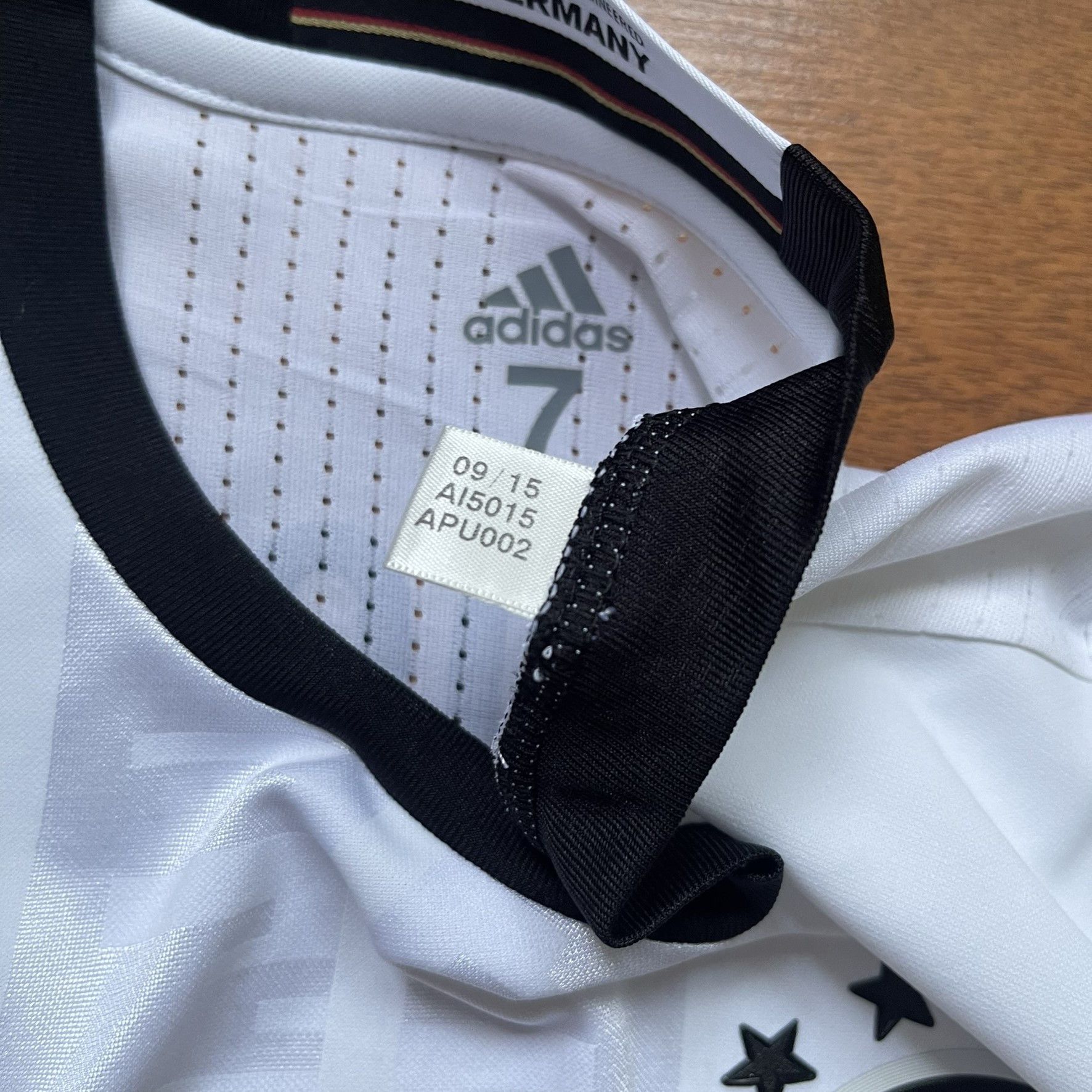 Adidas × Vintage GERMANY ADIDAS ADIZERO 2016 EURO HOME JERSEY #18 KROOS Size US L / EU 52-54 / 3 - 14 Thumbnail