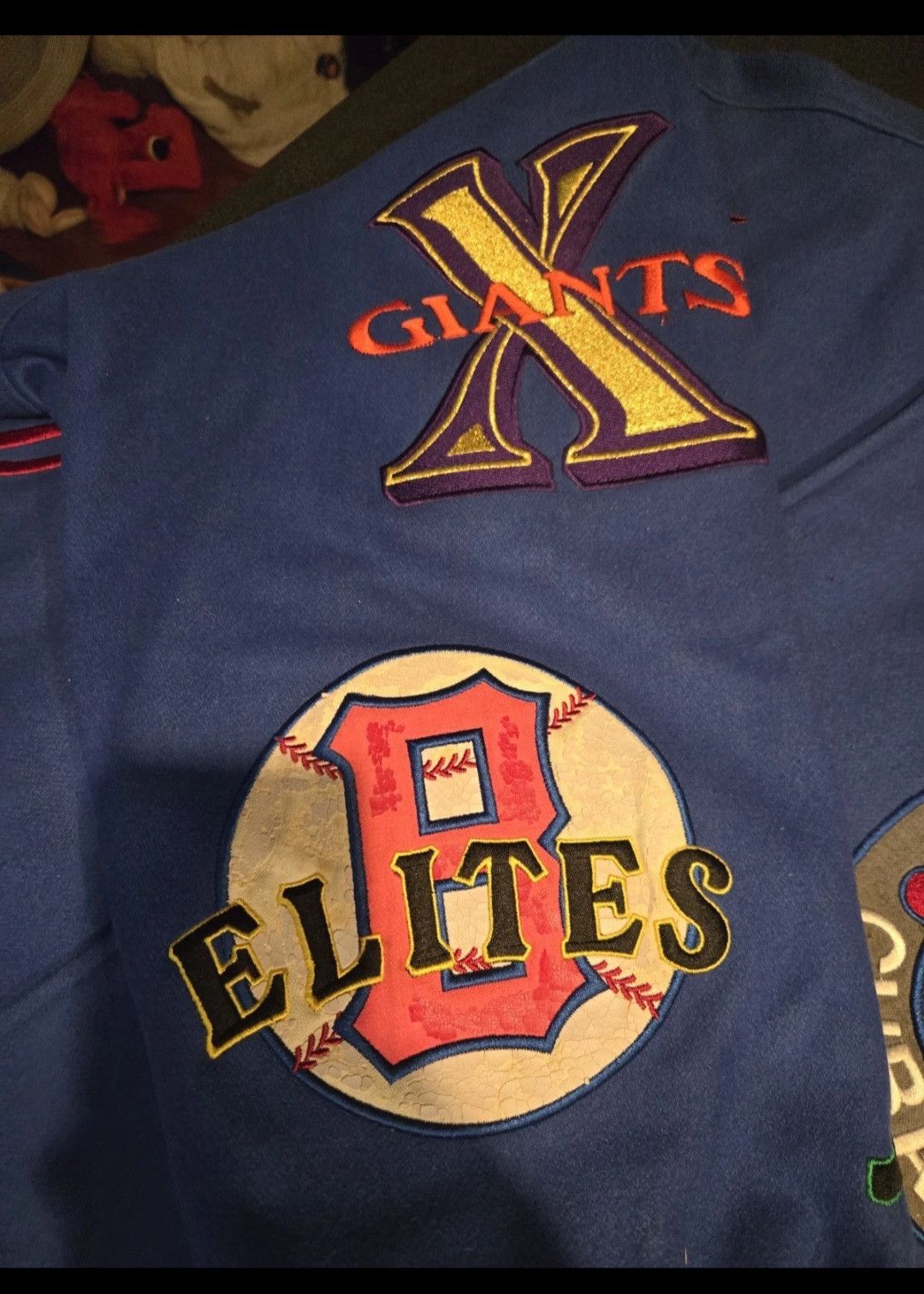 Other Vintage Headgear Negro League Baseball jacket with patchess Size US XXL / EU 58 / 5 - 14 Thumbnail