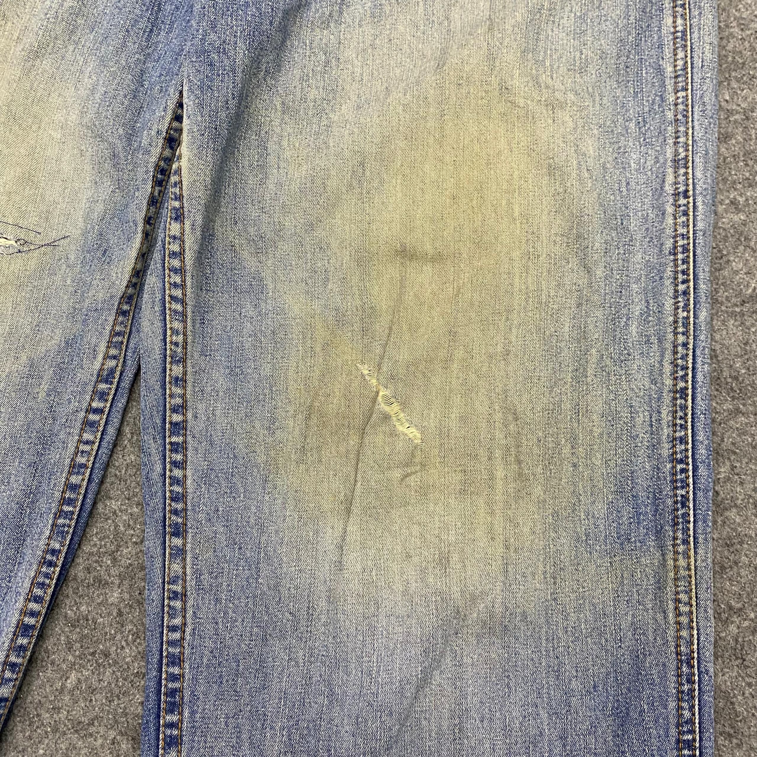 Chaps 💥Best Offer💥Vintage Chap Denim Canperter Distressed Denim Size US 34 / EU 50 - 12 Thumbnail