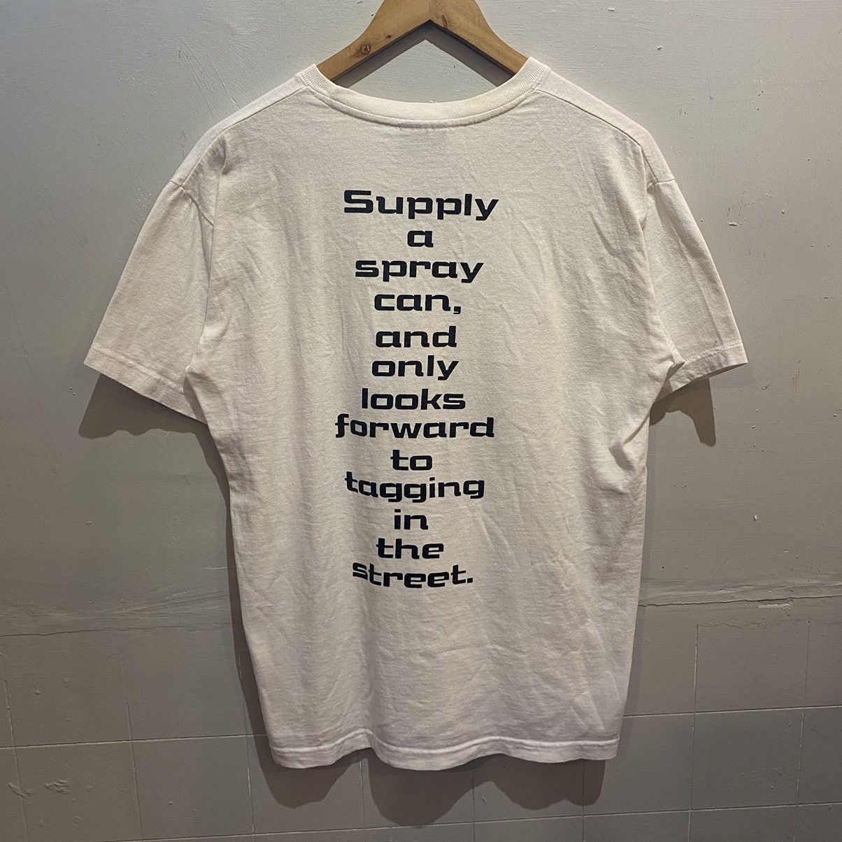 JNCO × Vintage Defective Struct "Urban Storm" Graffiti tee Art Vintage Y2K Size US M / EU 48-50 / 2 - 2 Thumbnail