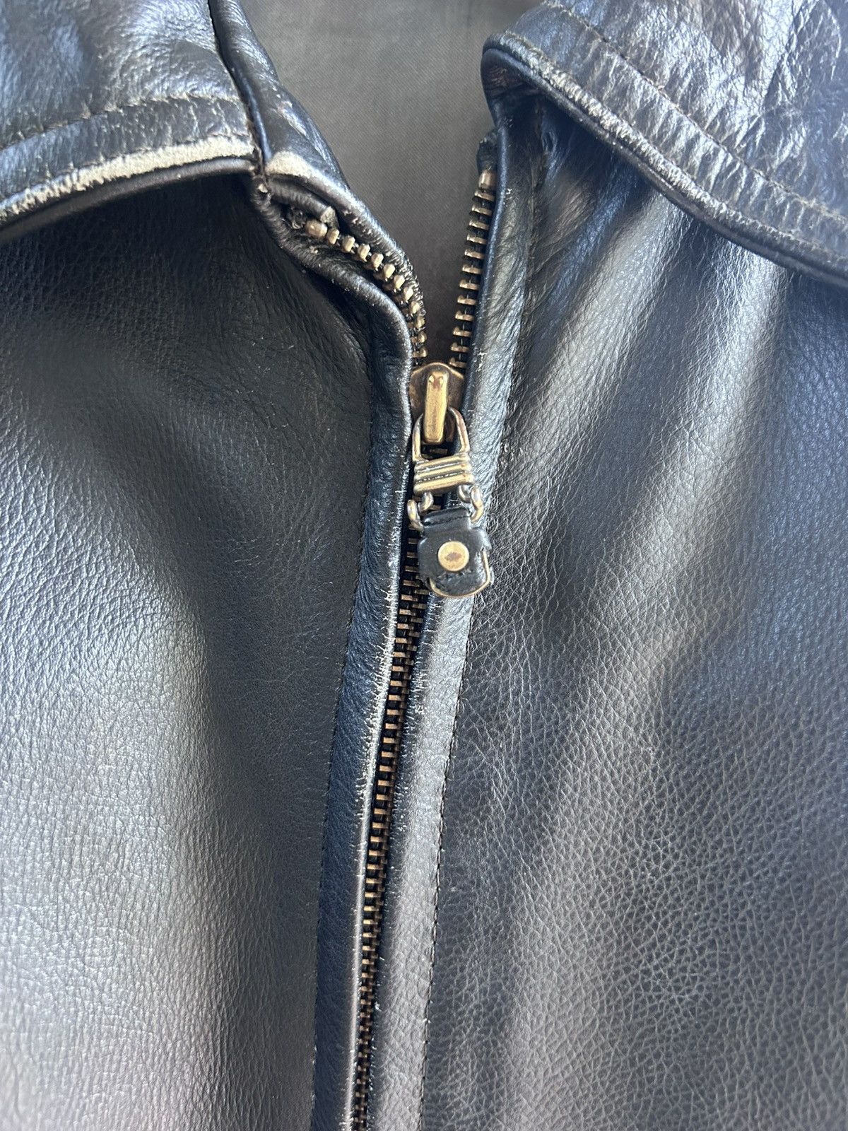 Other 90s Leather Bomber Jacket Size US S / EU 44-46 / 1 - 7 Thumbnail