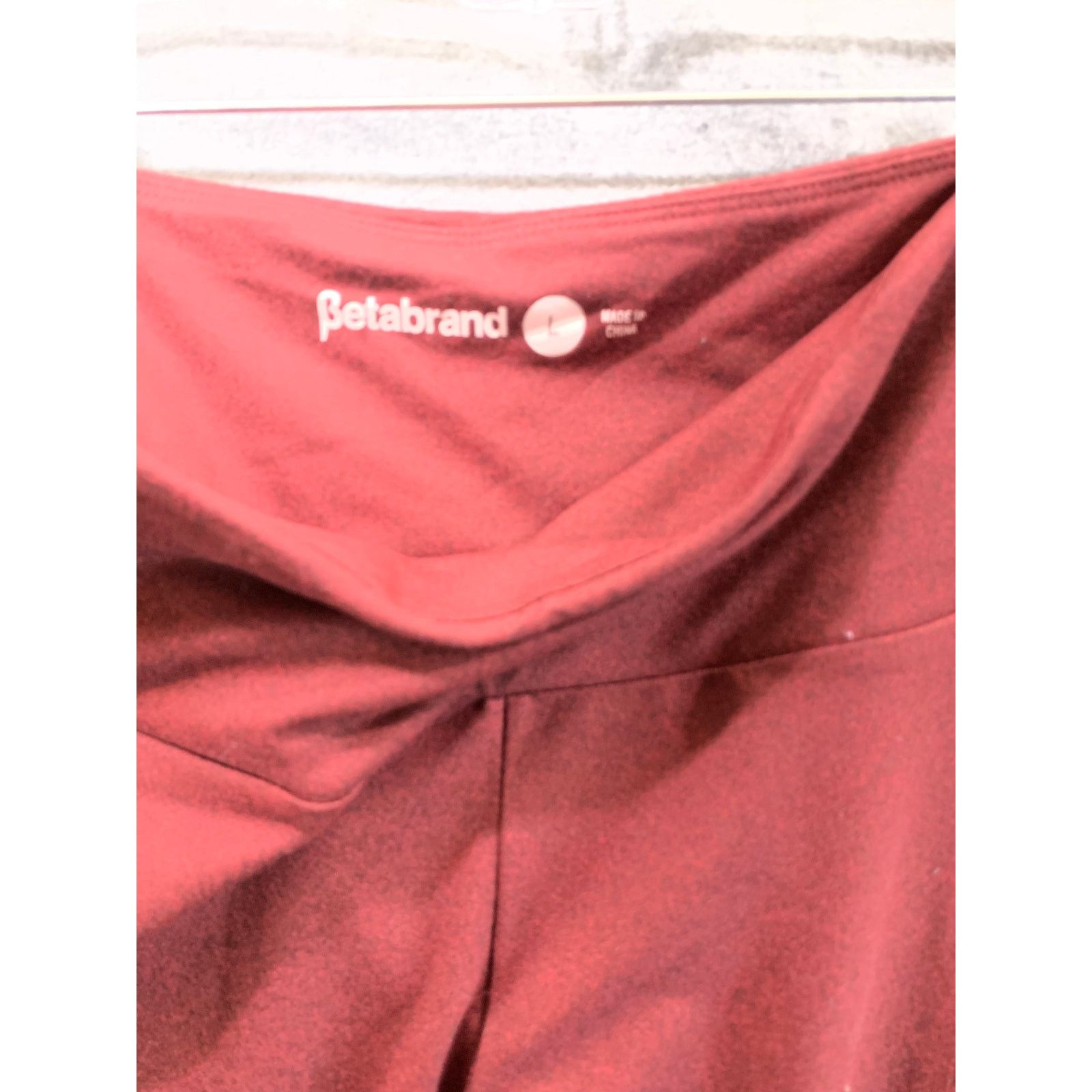 Other Batabrand Women's Red Pants Size L Size 34" / US 12 / IT 48 - 8 Thumbnail