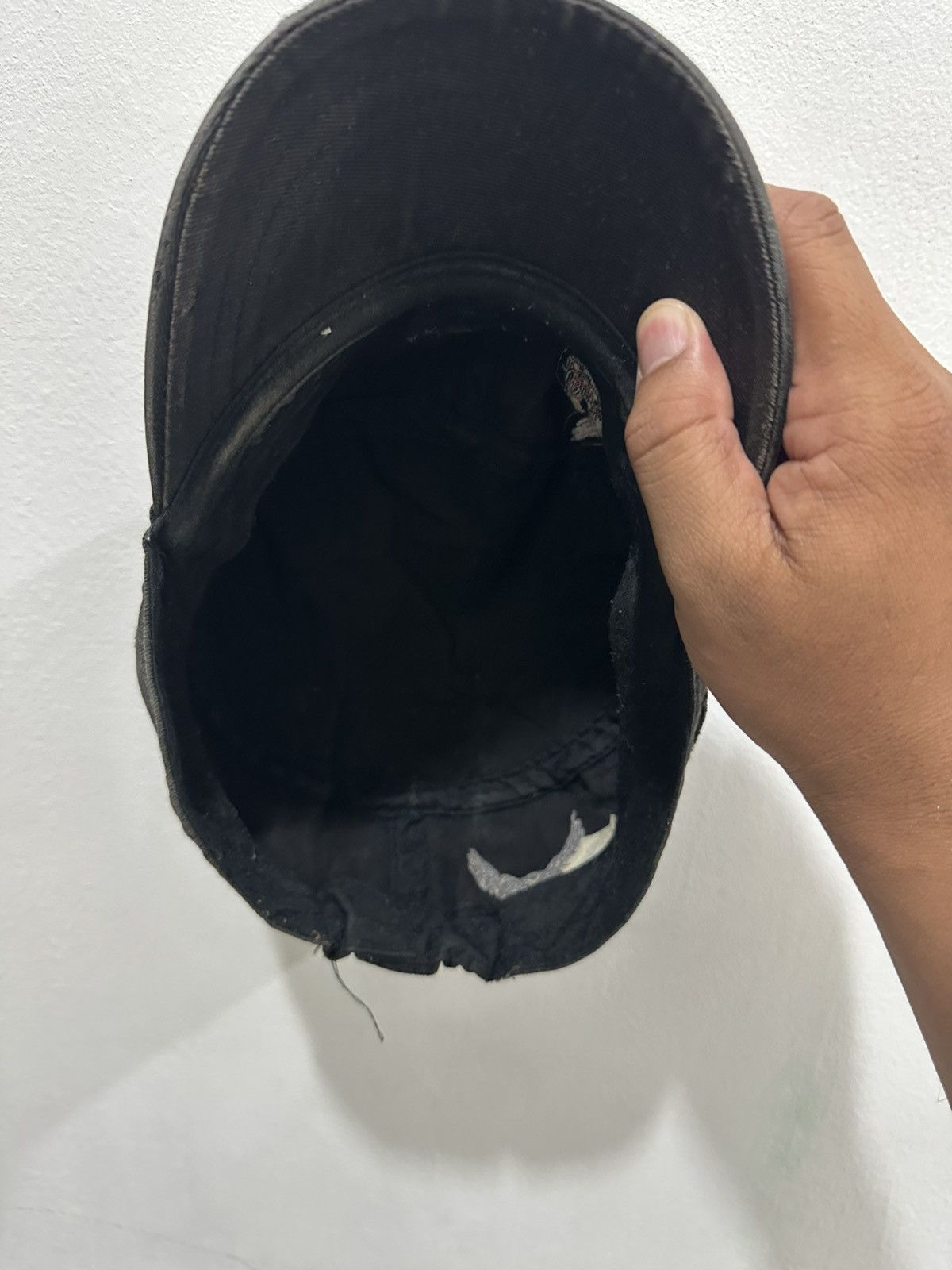 90’s Black Faded Quicksilver Punk Hat