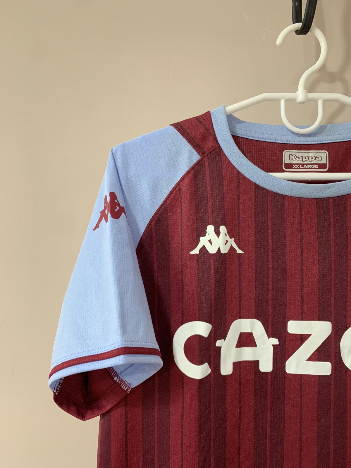 Kappa Aston Villa Home Football Shirt Kappa Soccer Jersey Size S Size US S / EU 44-46 / 1 - 4 Thumbnail