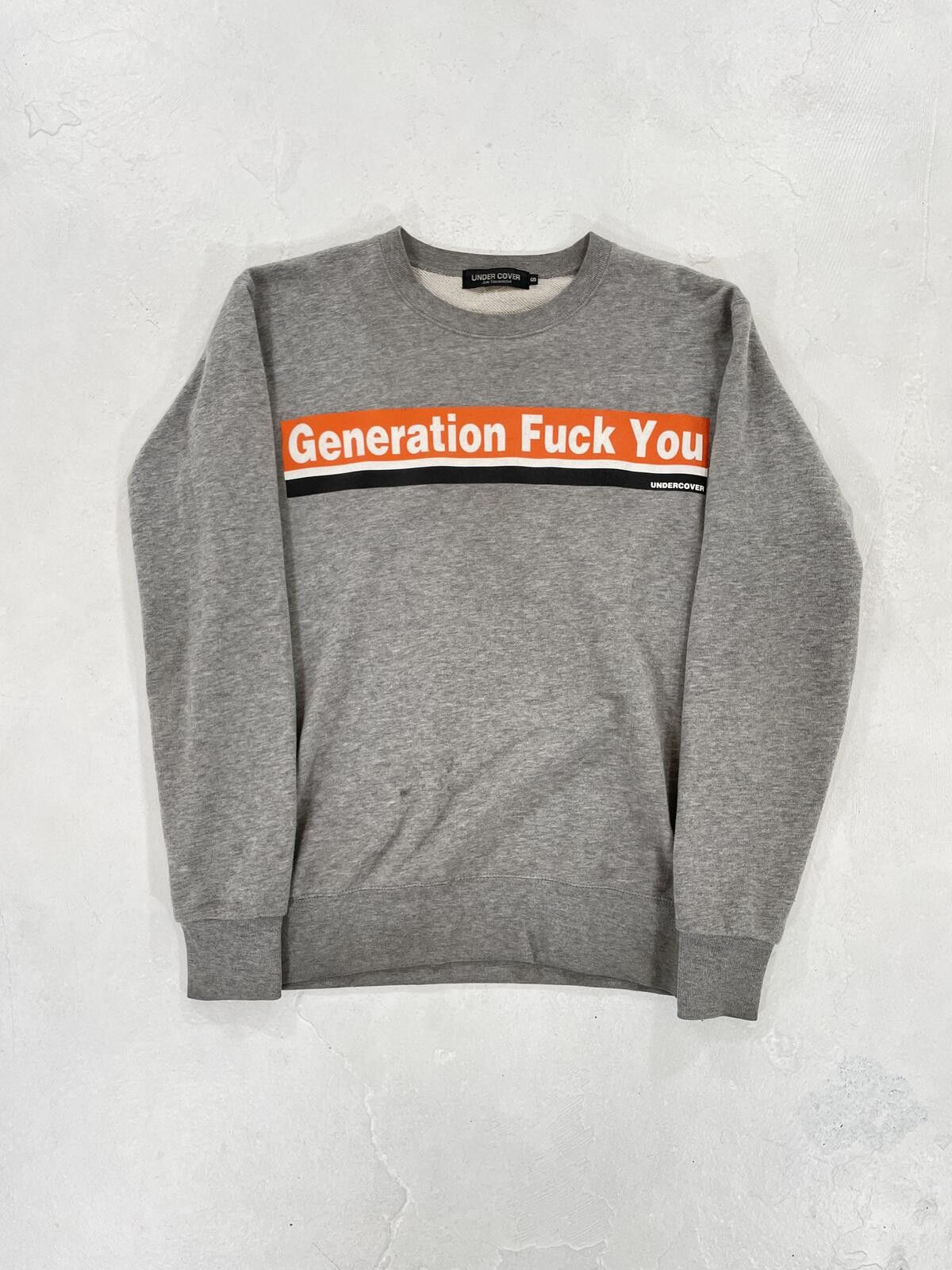 Undercover Undercover Generation fuck you crew neck Size US S / EU 44-46 / 1 - 1 Thumbnail