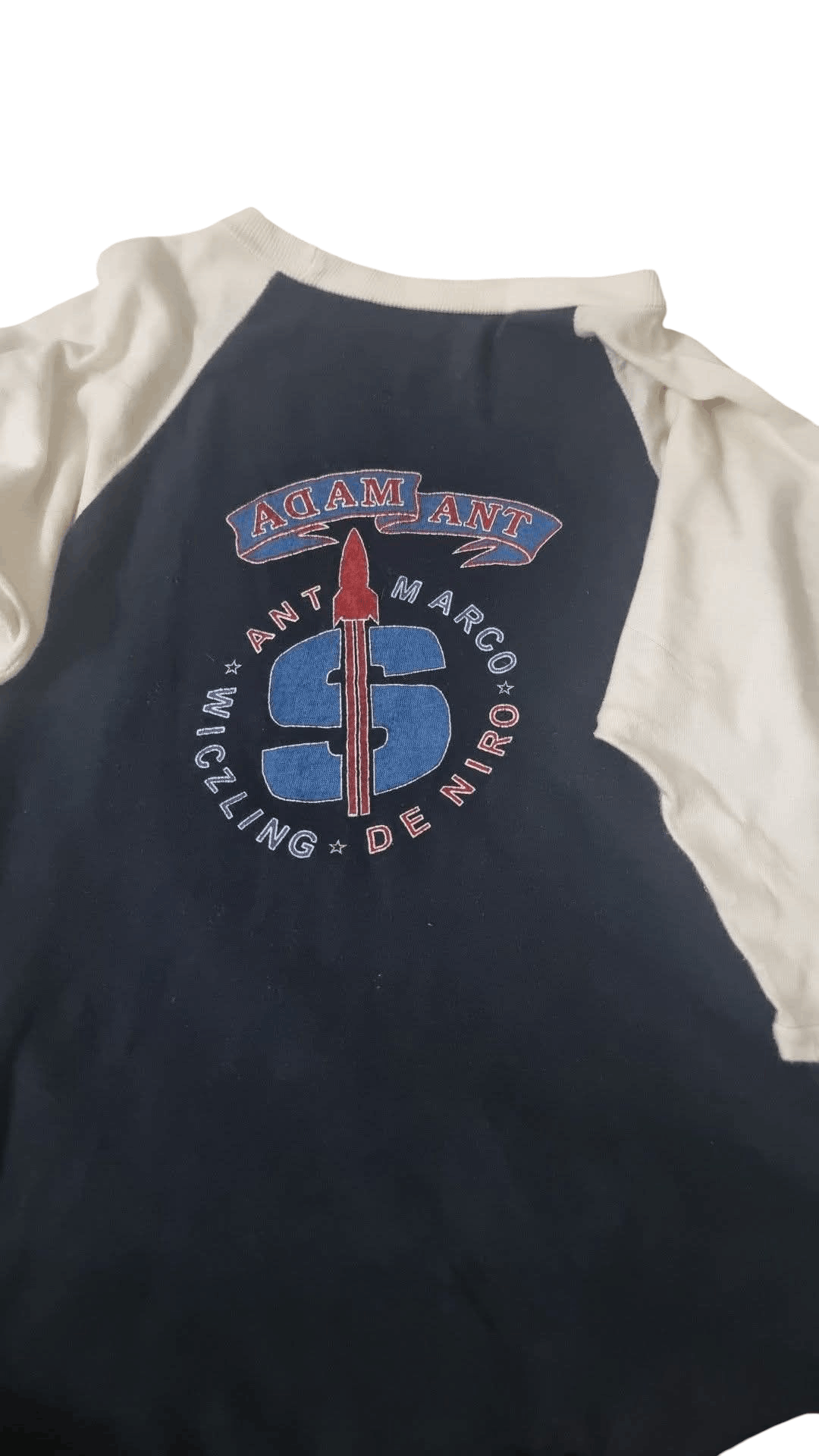 Band Tees × Vintage Vintage Adam Ant Raglan 80s 3q Size US S / EU 44-46 / 1 - 2 Thumbnail