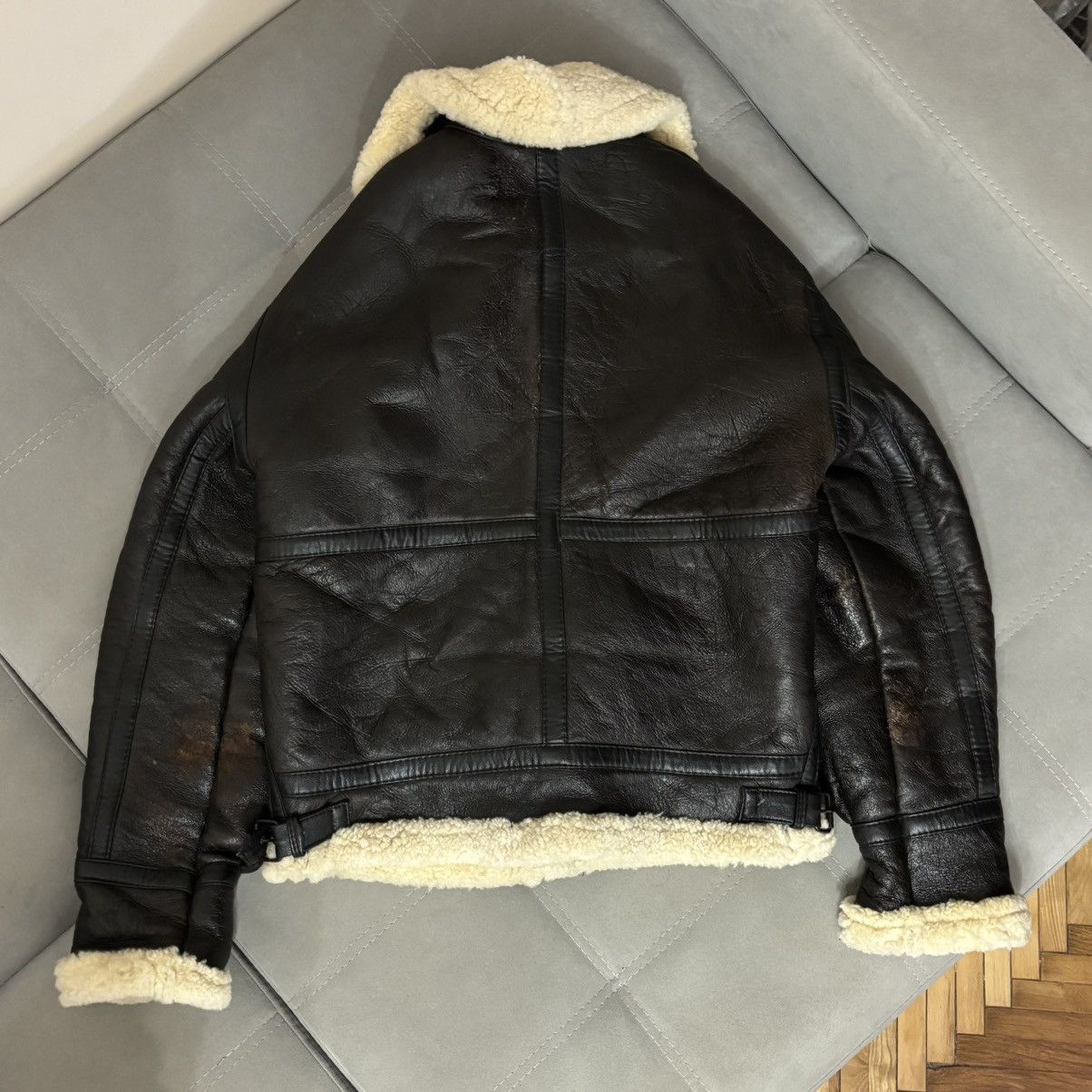 Vintage Vintage US Army Air Forces B-3 Leather Flight Jacket Size US L / EU 52-54 / 3 - 2 Thumbnail