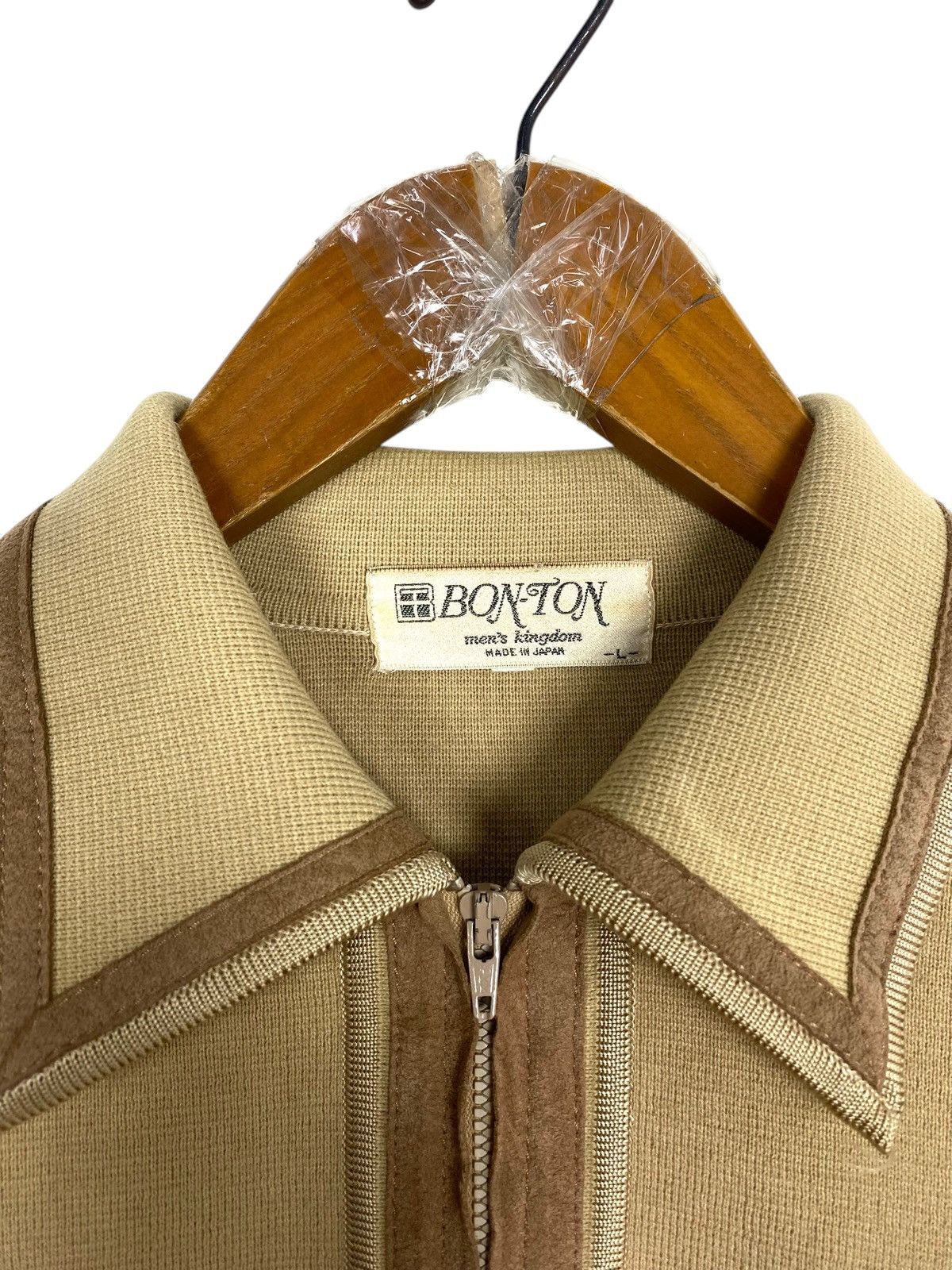 Japanese Brand Rare‼️ Bonton Zipper Sweater Made in Japan Size US M / EU 48-50 / 2 - 5 Thumbnail