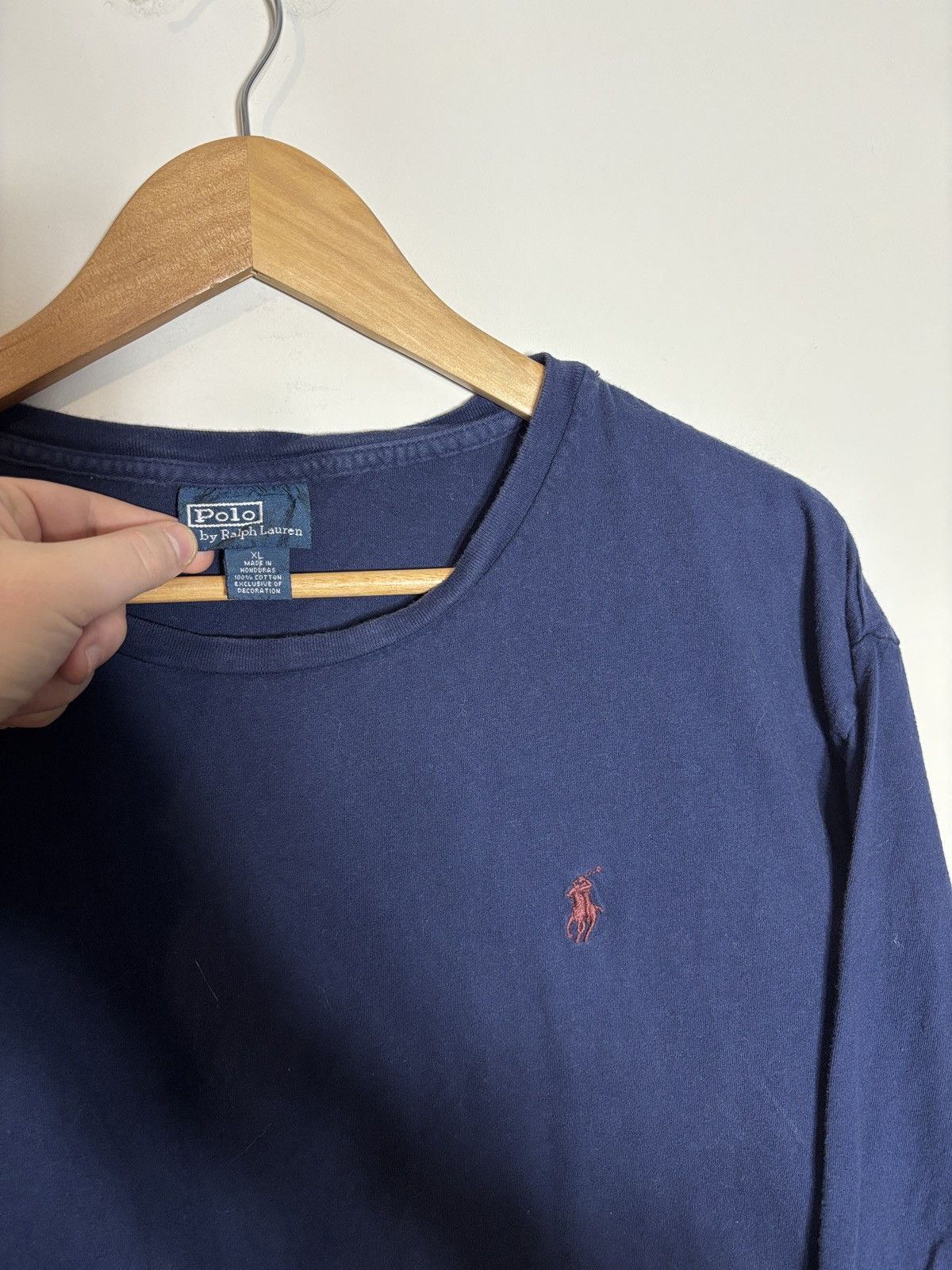 Polo Ralph Lauren Vintage Polo Ralph Lauren Long Sleeve T-shirt XL Size US XL / EU 56 / 4 - 2 Thumbnail