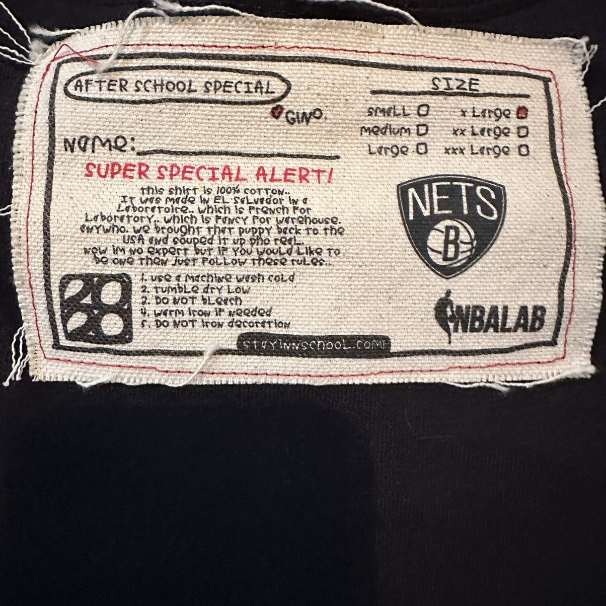 NBA Brooklyn Nets Long Sleeve Size US XL / EU 56 / 4 - 7 Thumbnail