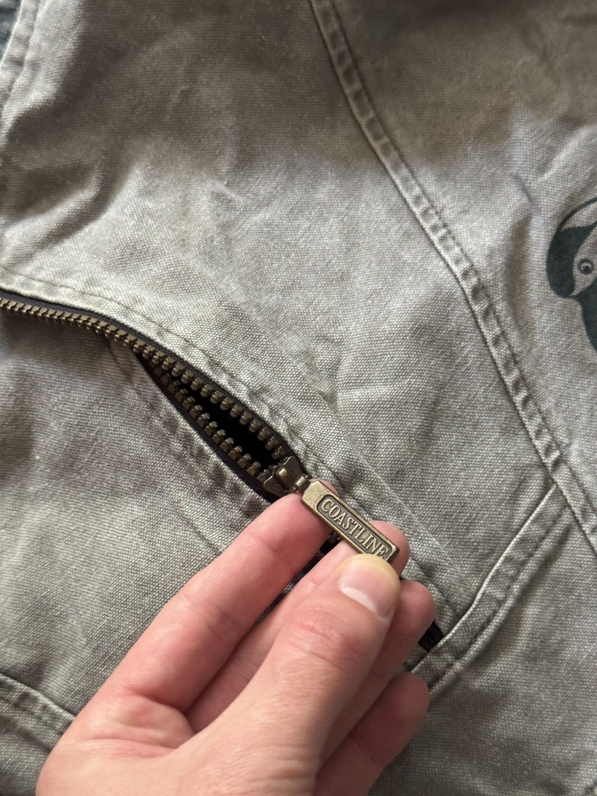 Canada West Vintage 90’s Coastline Raven Faded Made In Canada Jacket Size US XL / EU 56 / 4 - 4 Thumbnail