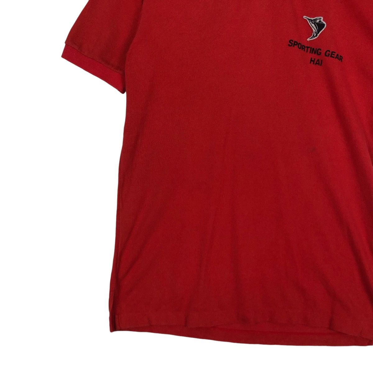 Hai Sporting Gear × Japanese Brand Hai Sporting Gear Red Polos Shirt Japanese Brand Rare small Size US S / EU 44-46 / 1 - 3 Thumbnail