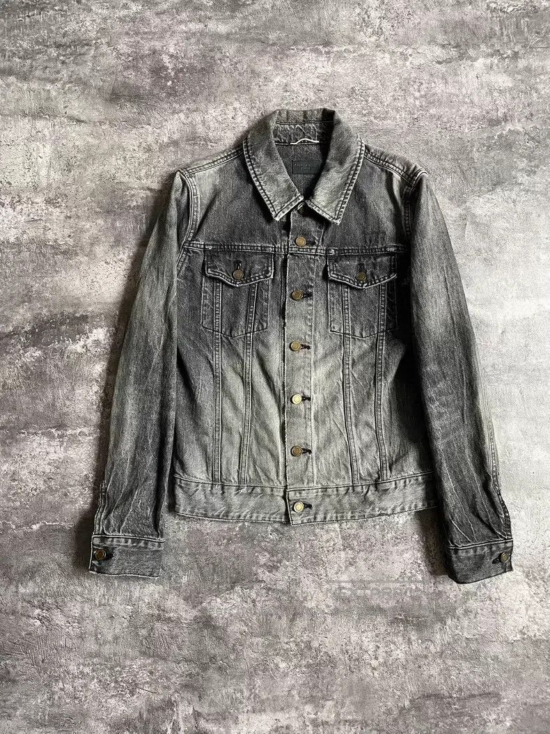 Saint Laurent Paris Saint Laurent Paris Water-washed Gradient Gray Back Lightn Size US XS / EU 42 / 0 - 1 Thumbnail