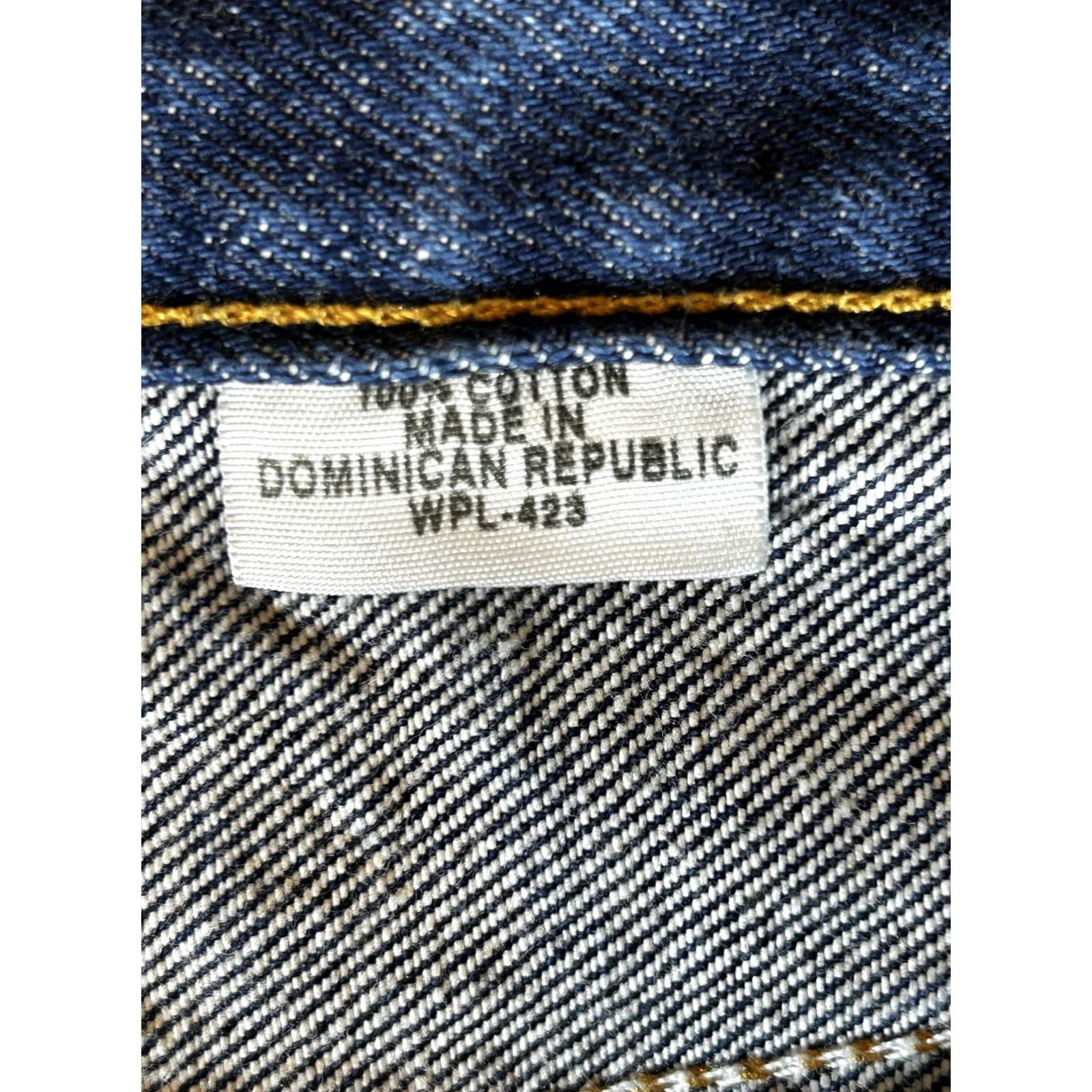 Levi's Levi's 501 Jeans Mens 38x30 Straight Denim Blue Dark Wash Button Fly Vintage? Size US 38 / EU 54 - 7 Thumbnail