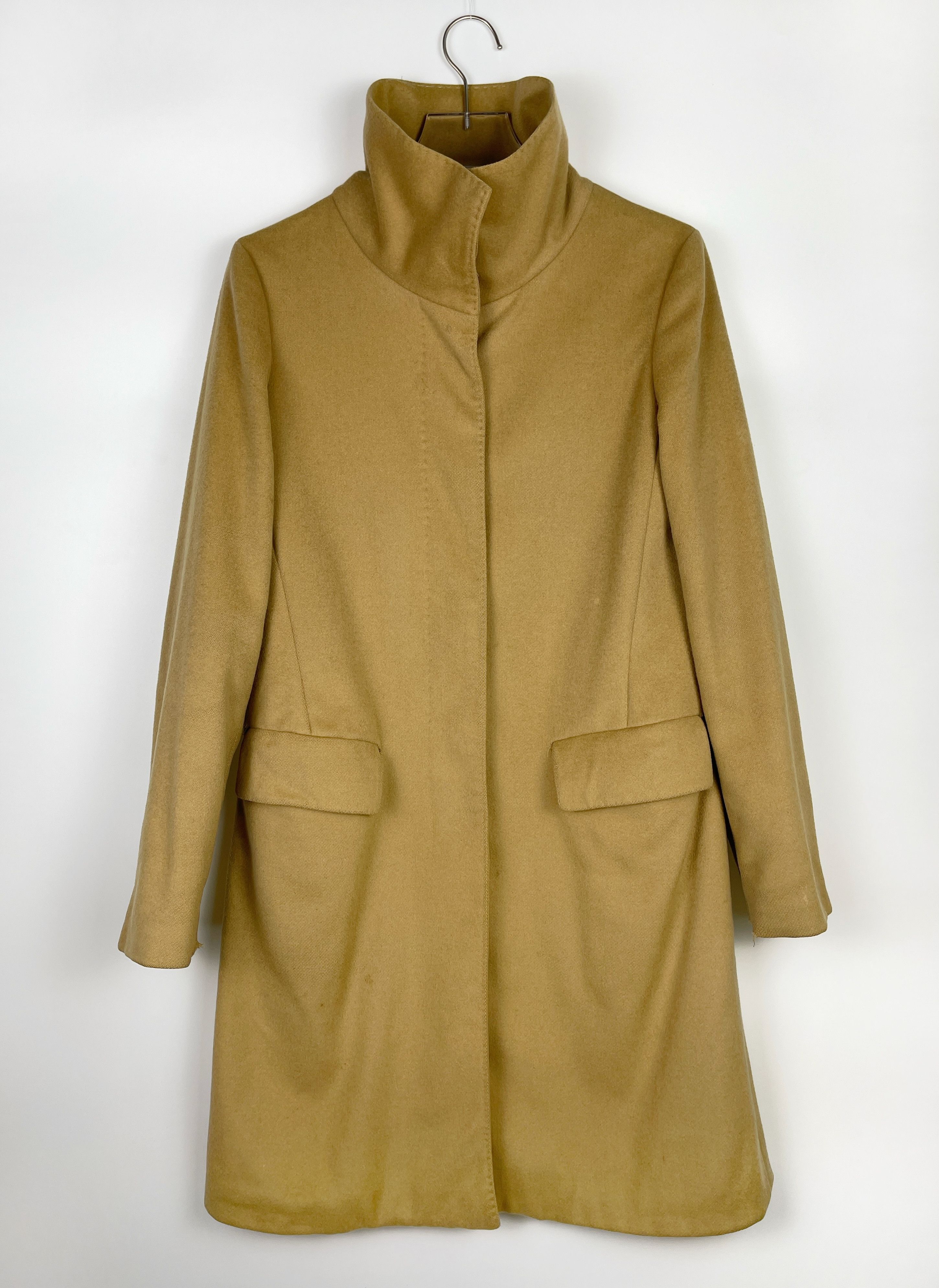 image of Helmut Lang 1980's Space Modular Coat in Beige, Men's (Size Medium)