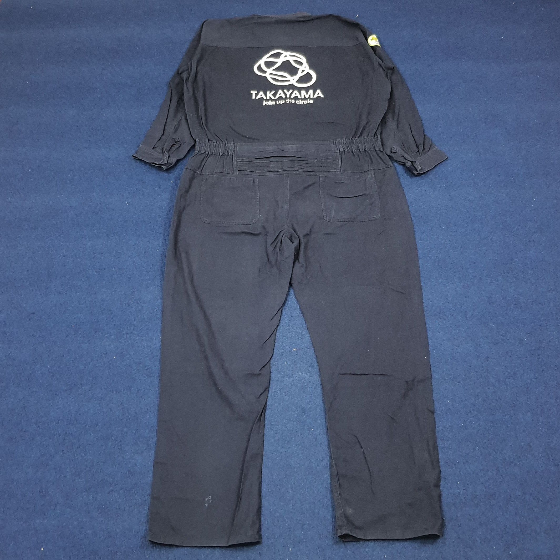 Japanese Brand × Vintage Vintage TAKAYAMA Community Japan Workwear Coverall C215N14 Size US XL / EU 56 / 4 - 2 Thumbnail