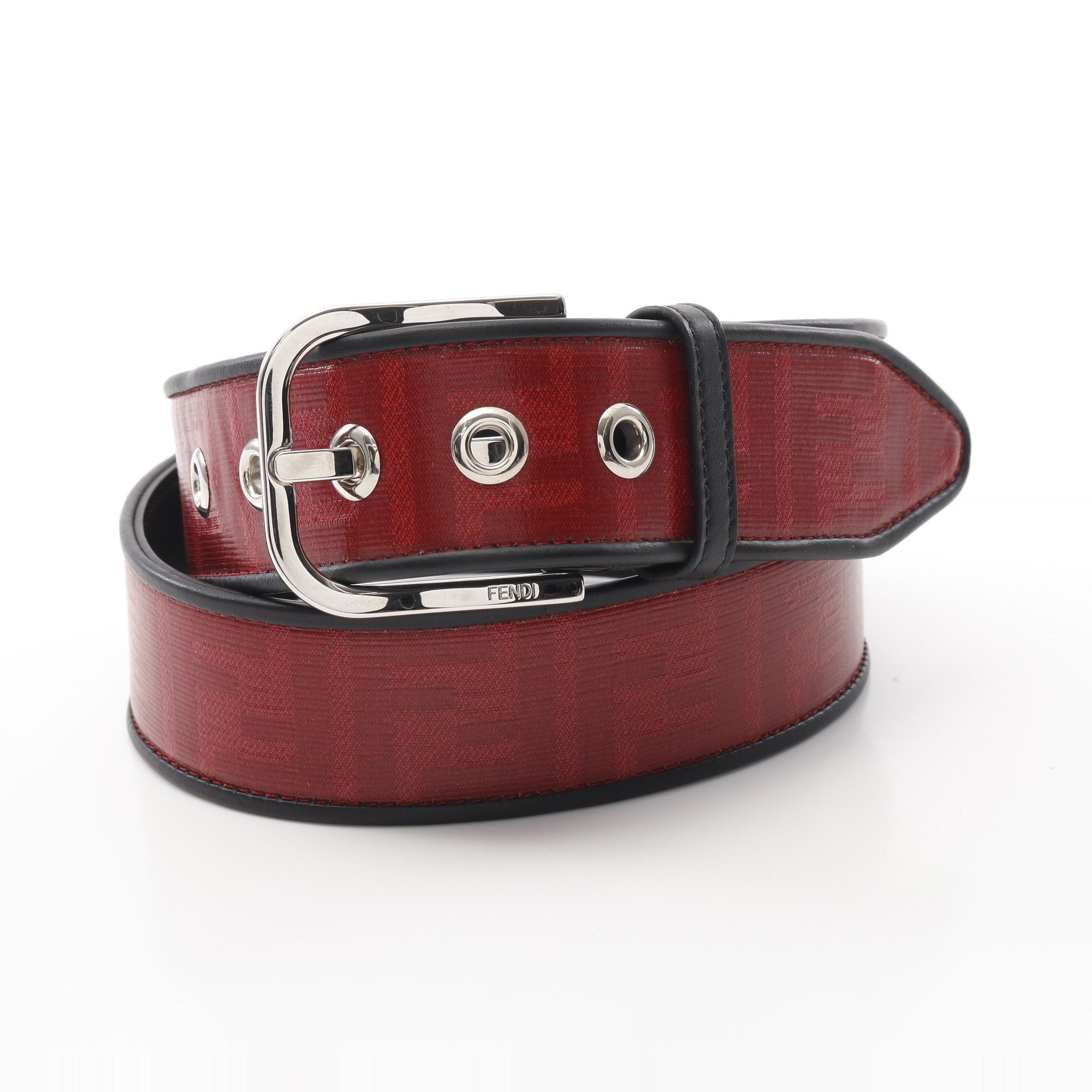 ベルト FENDI Cappuccino coloured leather FF belt Fendi Cappuccino Coloured Leather Ff Belt Women In Brown