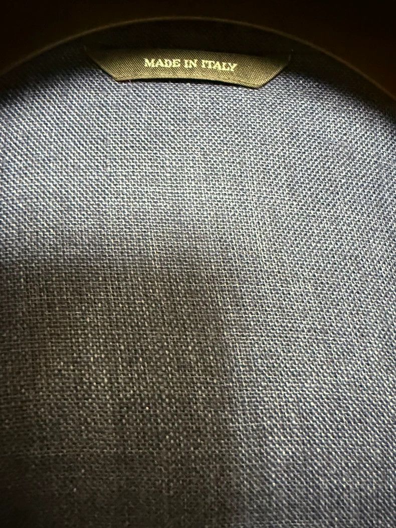 Loro Piana LORO PIANA Men's Bomber linen jacket Size US XS / EU 42 / 0 - 5 Thumbnail