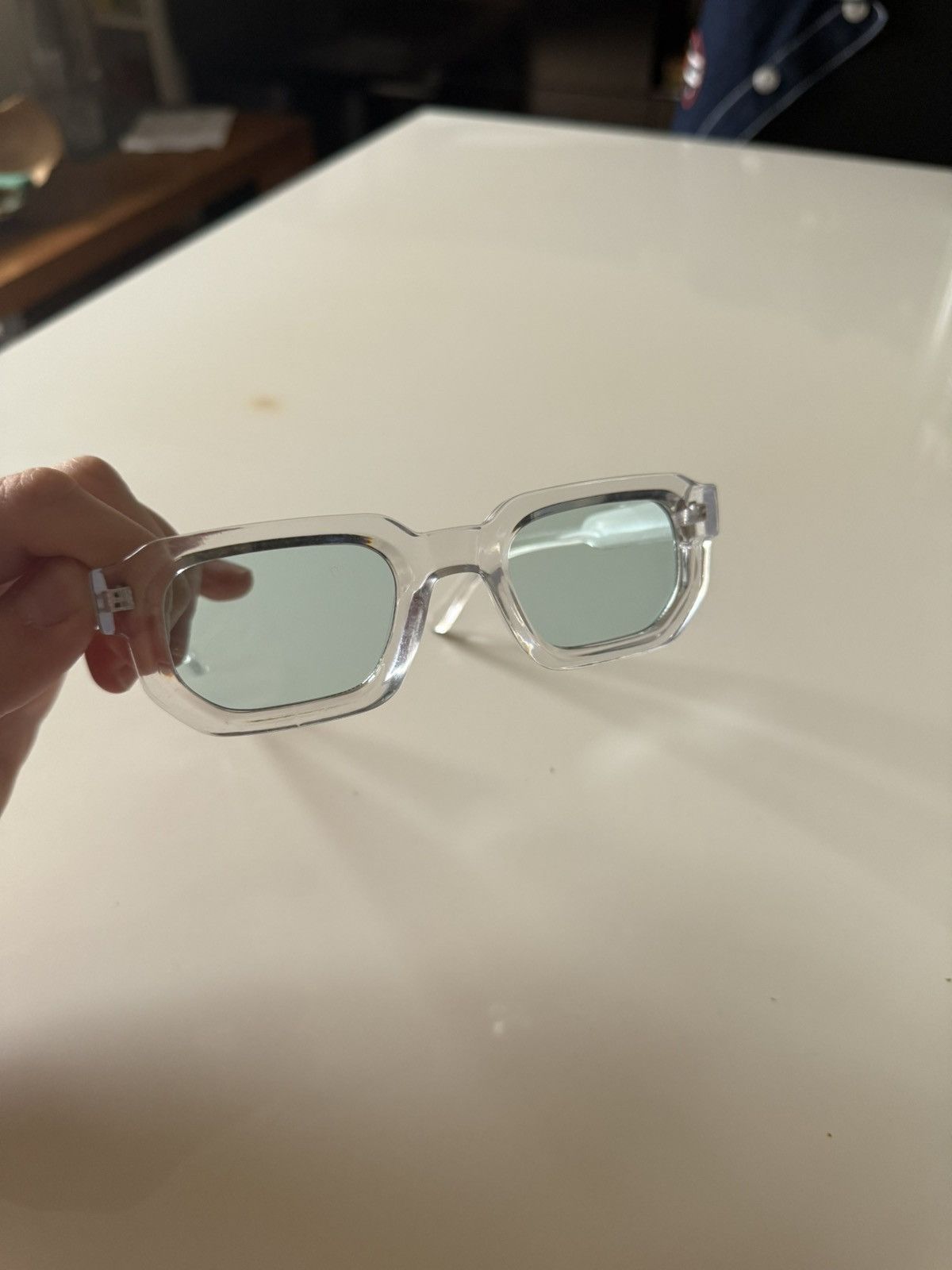 Zara Lunettes transparentes verres bleu Size ONE SIZE - 5 Thumbnail
