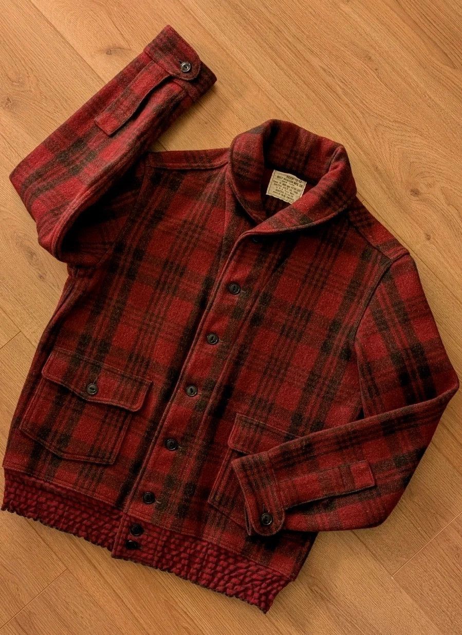 Buzz Rickson's Buzz Rickson red/black Buffalo Plaid Wool Jacket size 40 Size US L / EU 52-54 / 3 - 1 Thumbnail