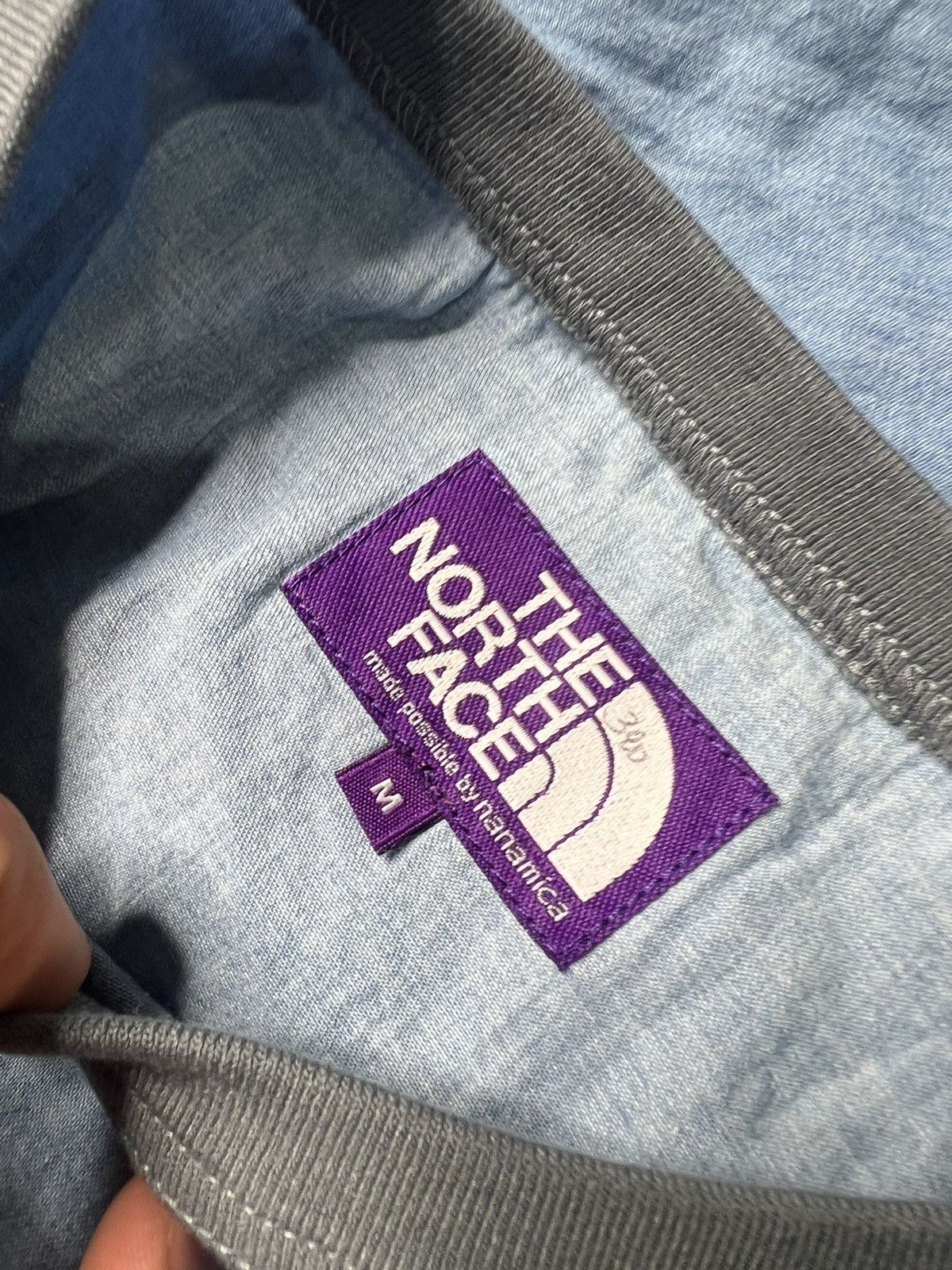 Nanamica × The North Face TNF x Nanamica Light Denim Oversized Tee Size US M / EU 48-50 / 2 - 8 Thumbnail