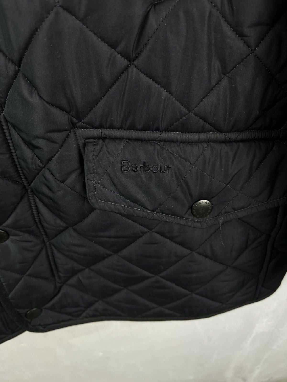 Barbour Men's Barbour Quilted Barden Black Jacket Size US L / EU 52-54 / 3 - 5 Thumbnail