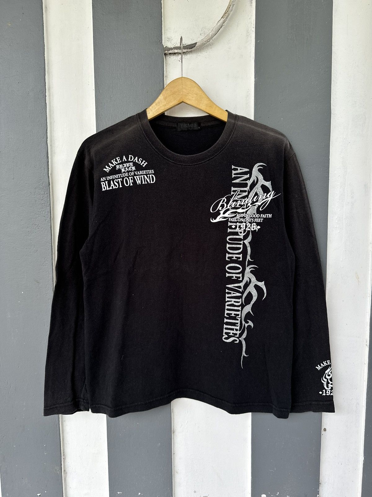 Le Grande Bleu (L.G.B.) JAPANESE FADED DRAGO LONG SLEEVE SICK LGB IFSIX STYLE Size US M / EU 48-50 / 2 - 1 Thumbnail