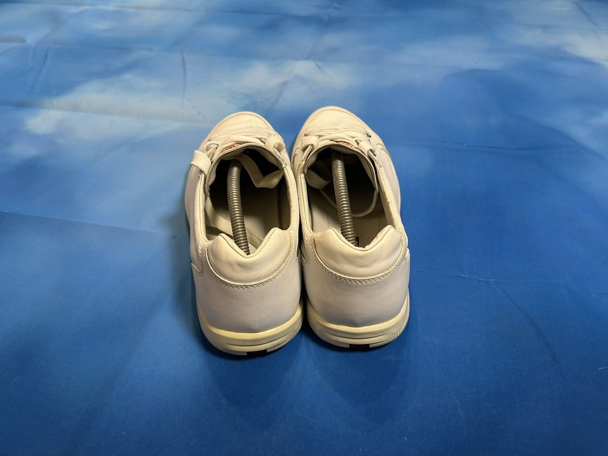 Prada Vintage Prada Sport Logo White Leather Sneakers Shoes Size US 10 / EU 43 - 6 Thumbnail