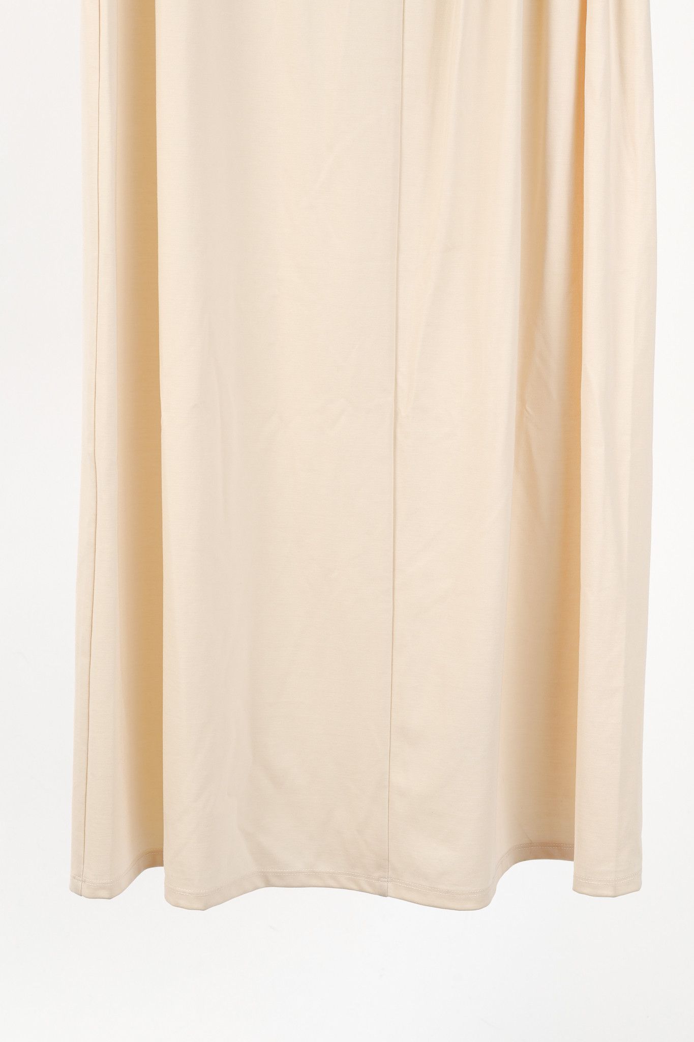 Weekend Max Mara Weekend Max Mara Tenebre Ivory Flowing Jersey Dress Size XS / US 0-2 / IT 36-38 - 7 Thumbnail